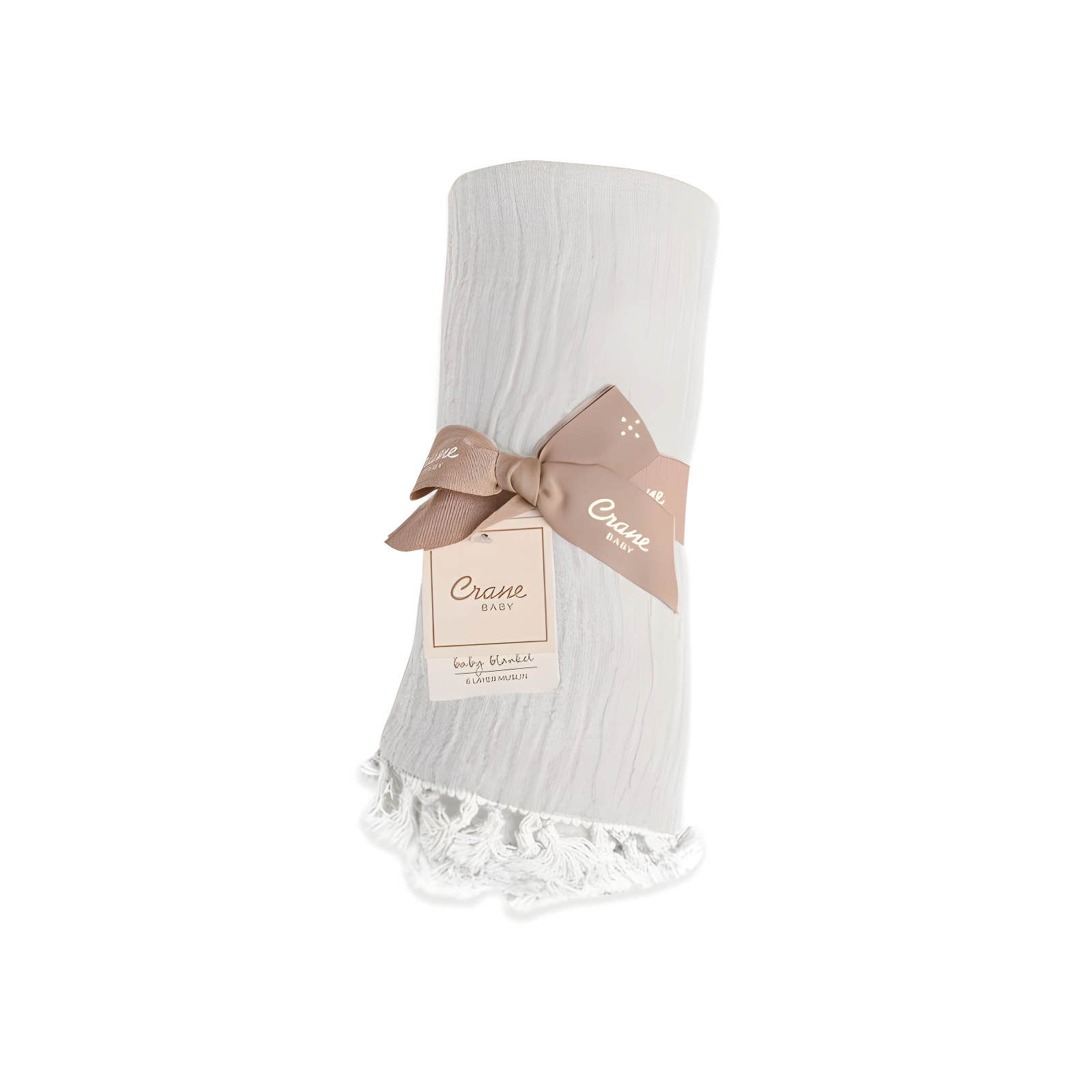 6-Layer 100% Cotton Muslin Baby Blanket, 30"x40", For Baby Nursery or Stroller by Crane Baby