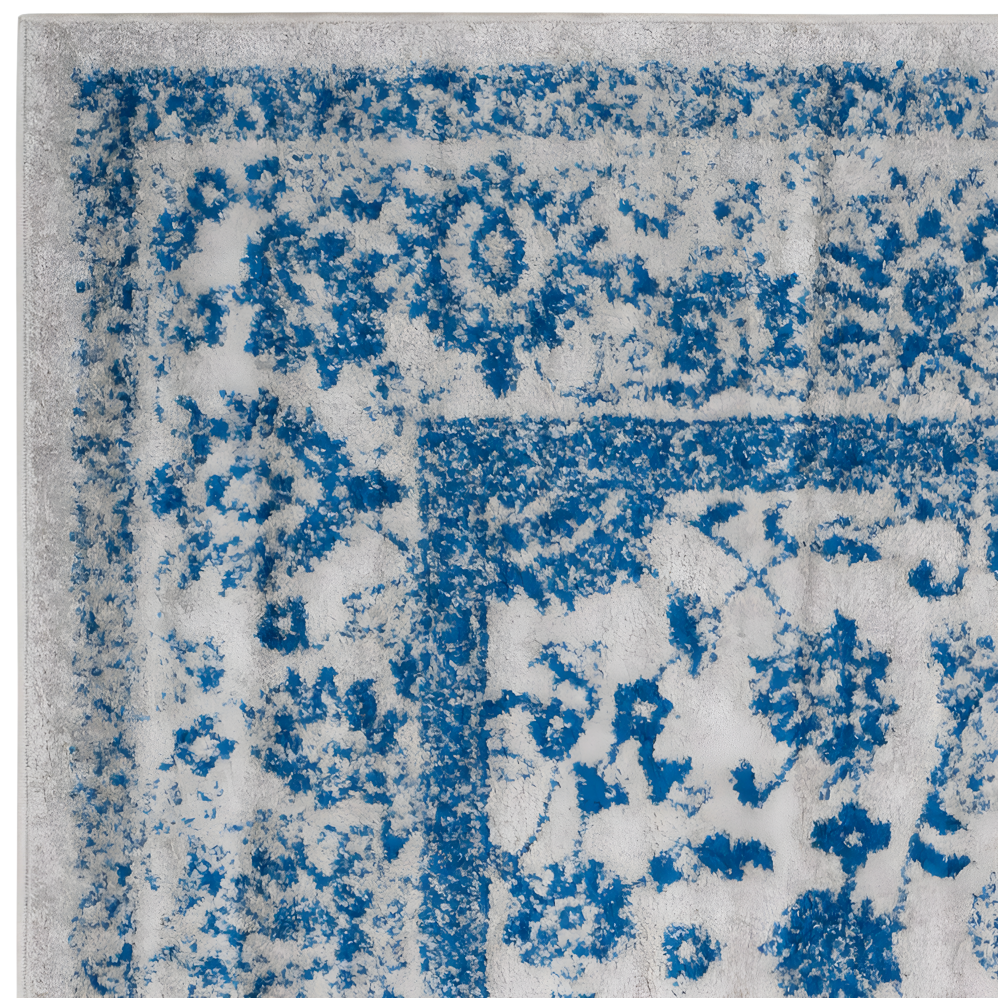 Adirondack ADR109 Machine Made Indoor Area Rug - Grey/Blue - 10'x10' - Safavieh