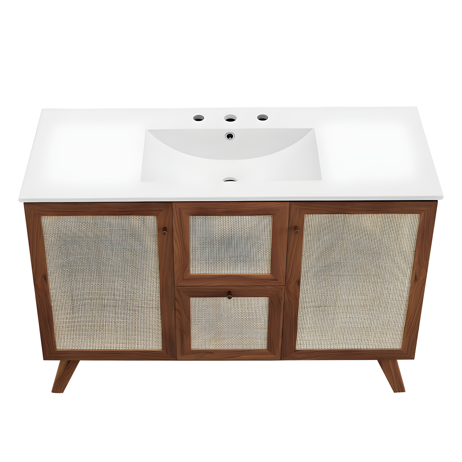Modway Soma 48'' Free Standing Single Bathroom Vanity with Manufactured Wood Top
