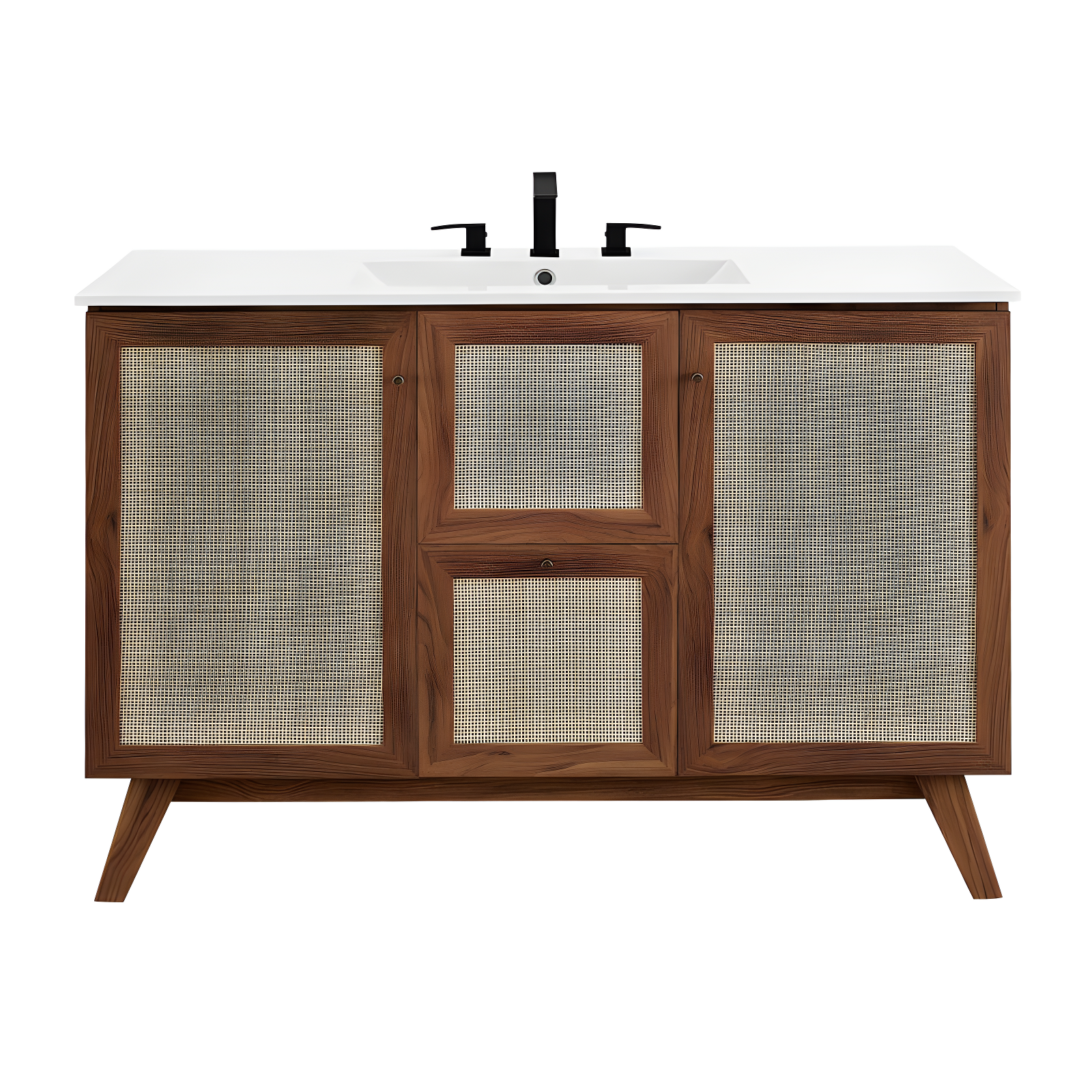 Modway Soma 48'' Free Standing Single Bathroom Vanity with Manufactured Wood Top