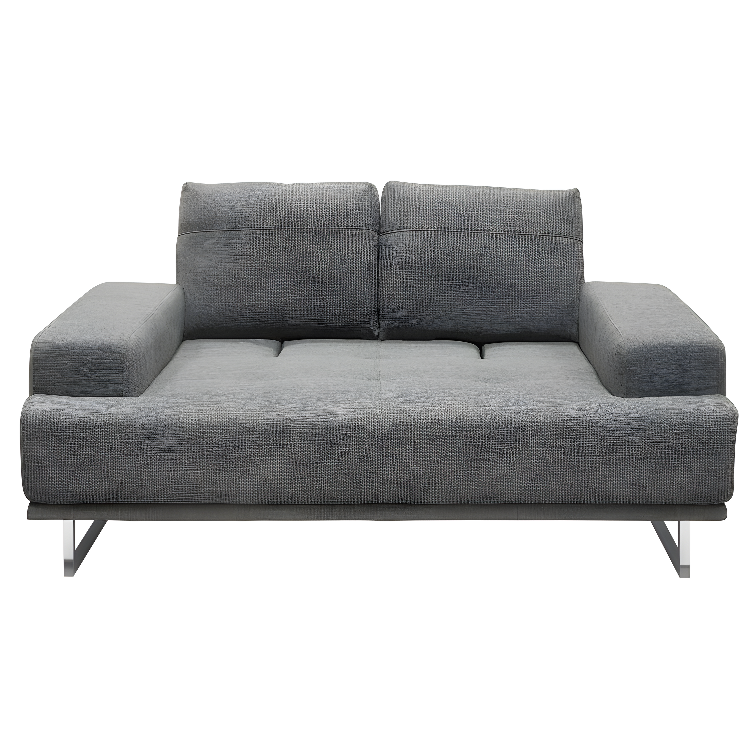 Diamond Sofa 69'' Recessed Arm Modular Loveseat