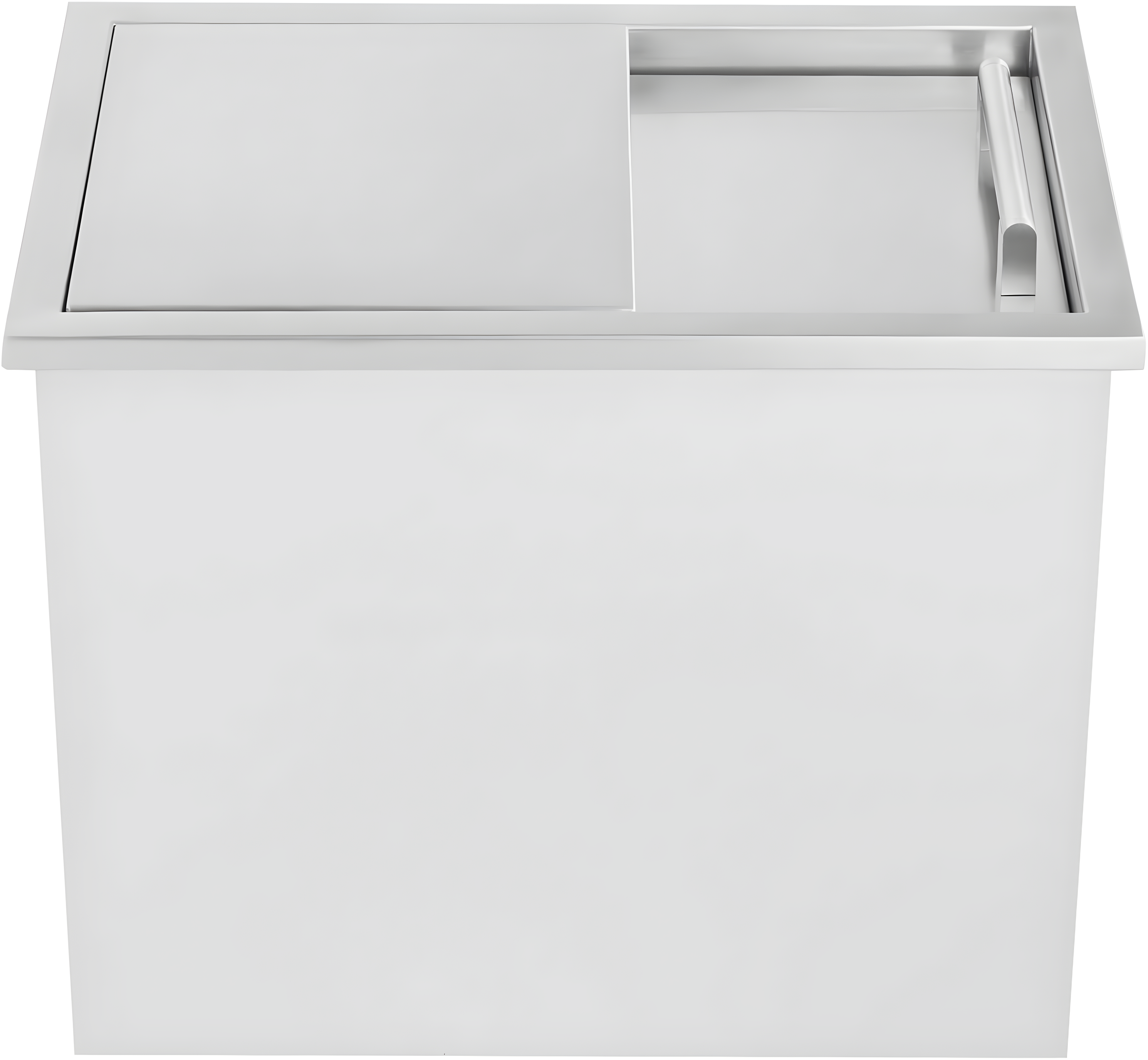 VEVOR 28.5Quart Drop in Ice Chest Ice Cooler Ice Bin Stainless Steel 18"x12"x15"