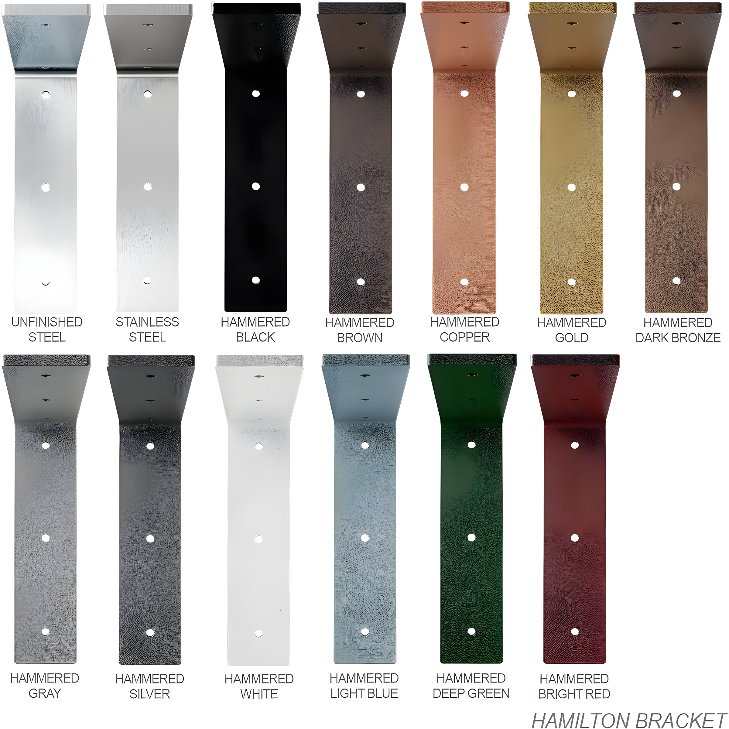 Ekena Millwork Hamilton Steel Bracket & Reviews | Wayfair