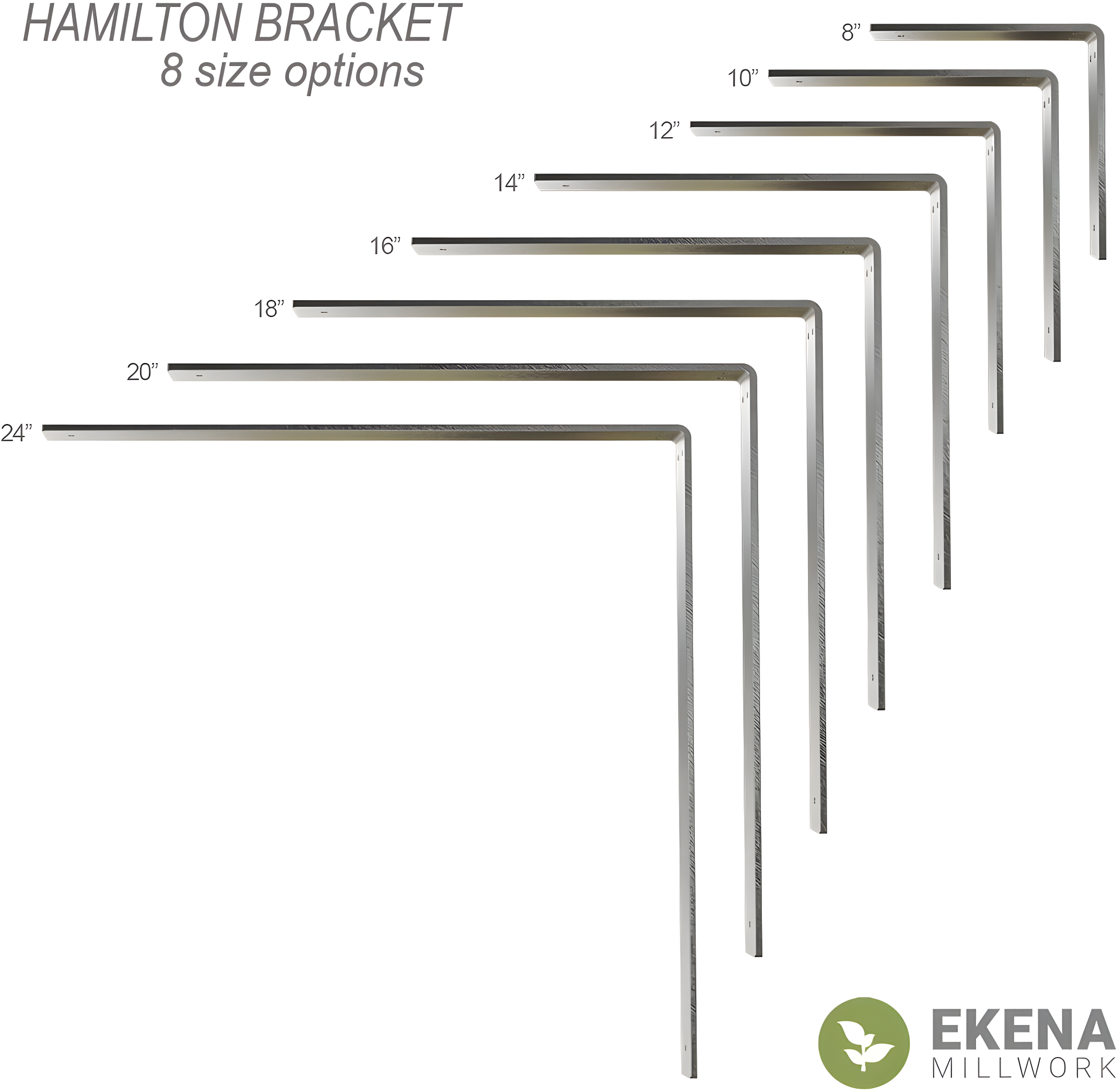 Ekena Millwork Hamilton Steel Bracket & Reviews | Wayfair
