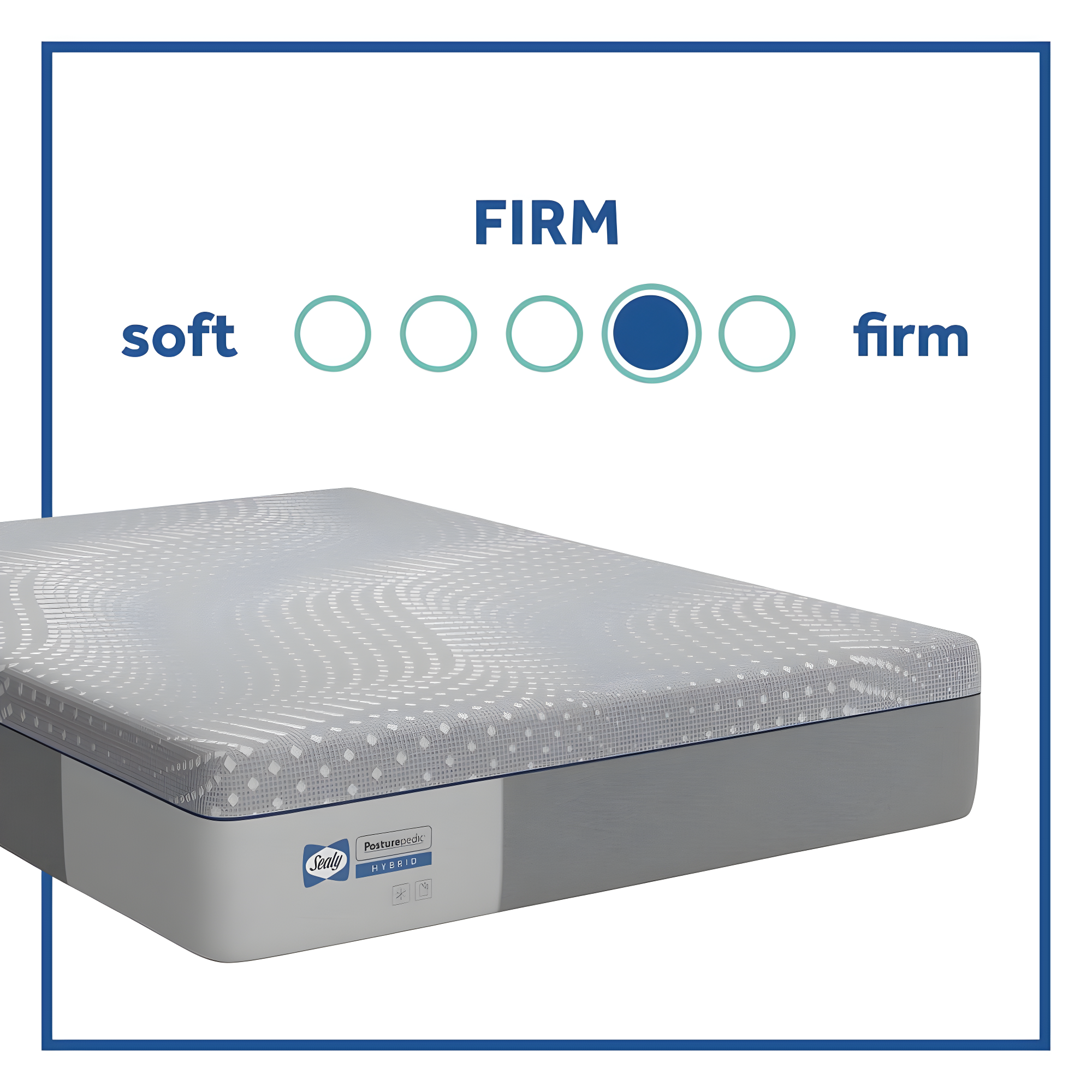 Sealy Posturepedic® Melba Hybrid Mattress Level 3 (12"h)