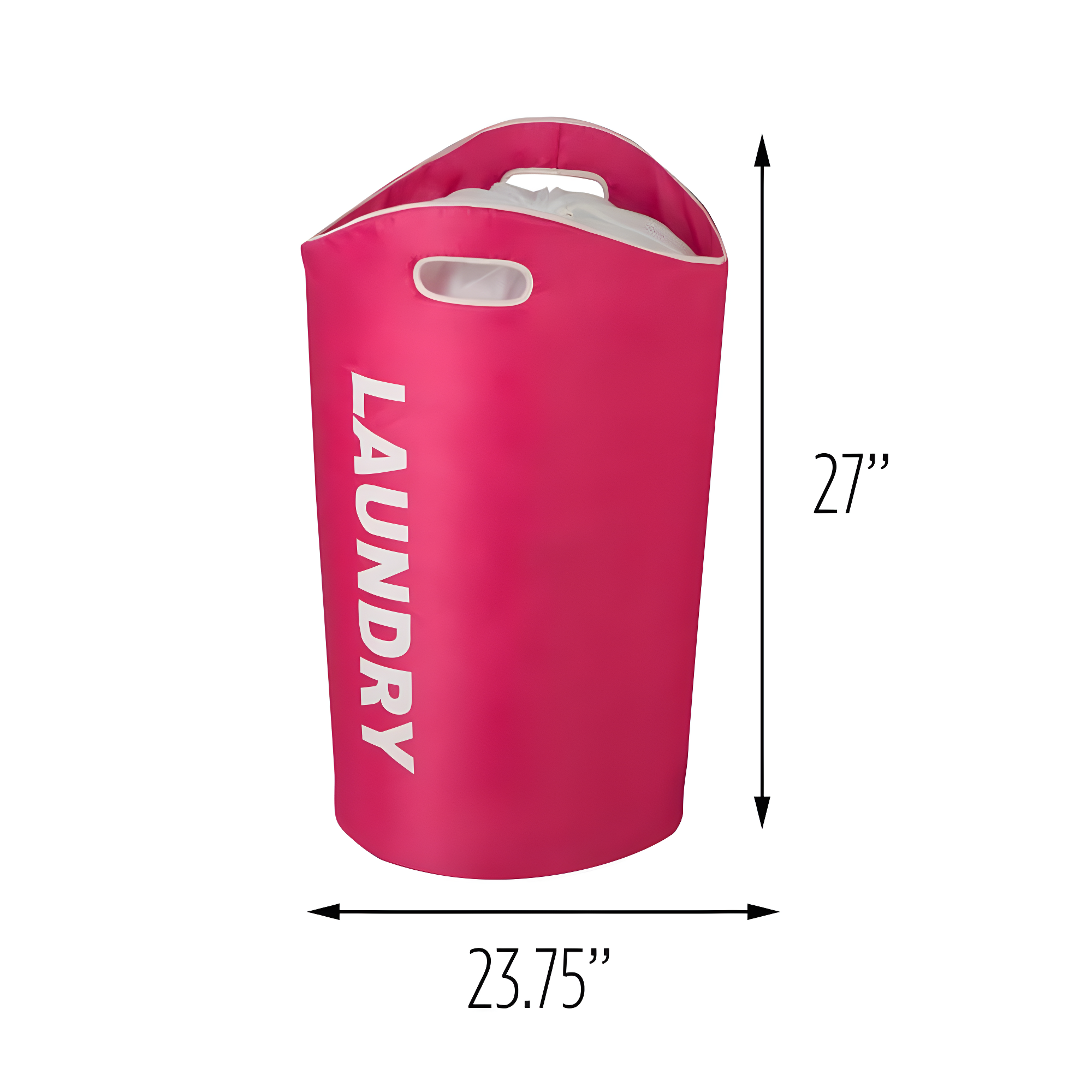 Rebrilliant Fabric Laundry Hamper with Handles