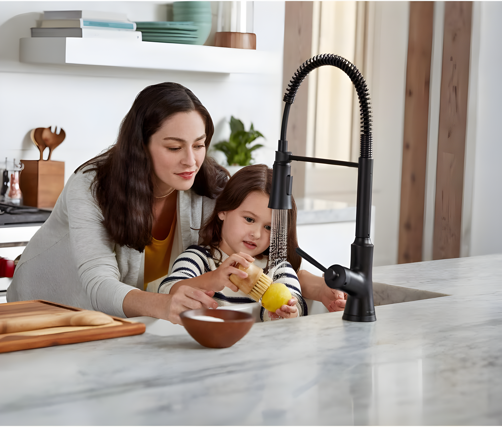 Joleena Pull Out Single Handle Kitchen Faucet