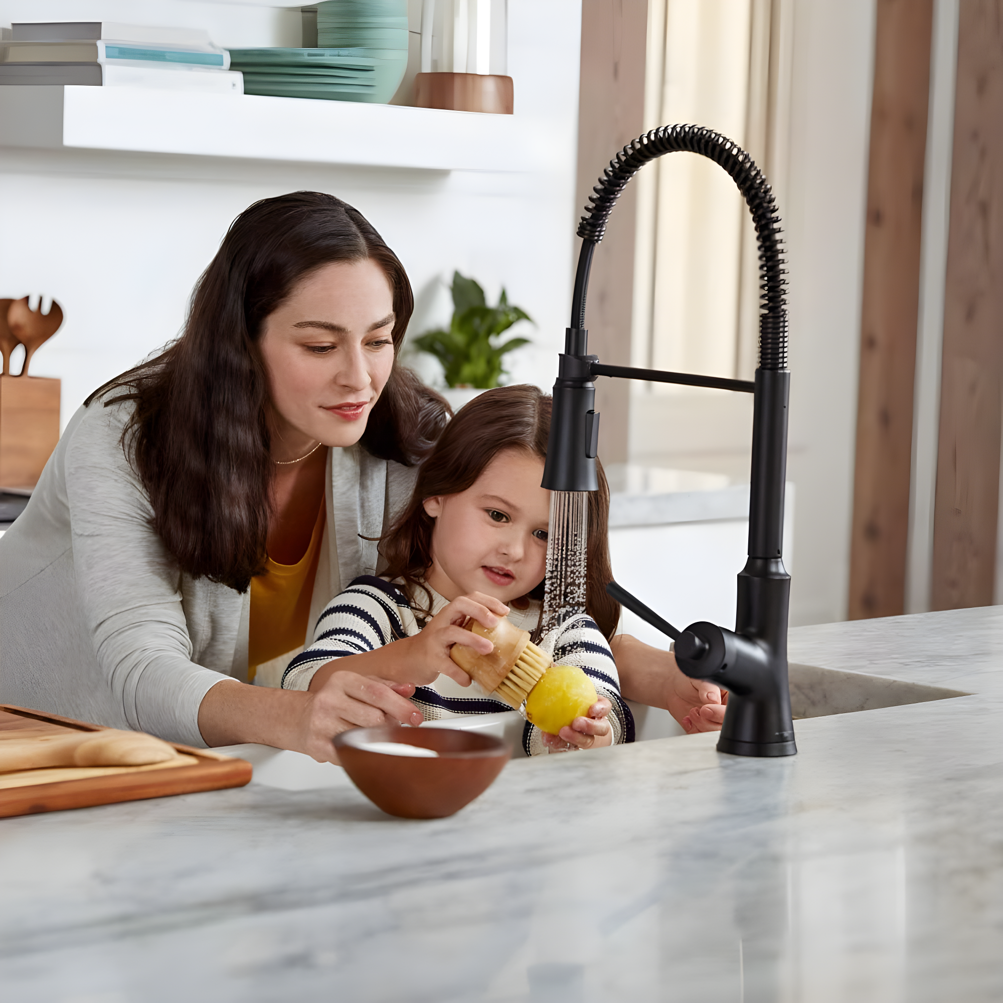 Joleena Pull Out Single Handle Kitchen Faucet
