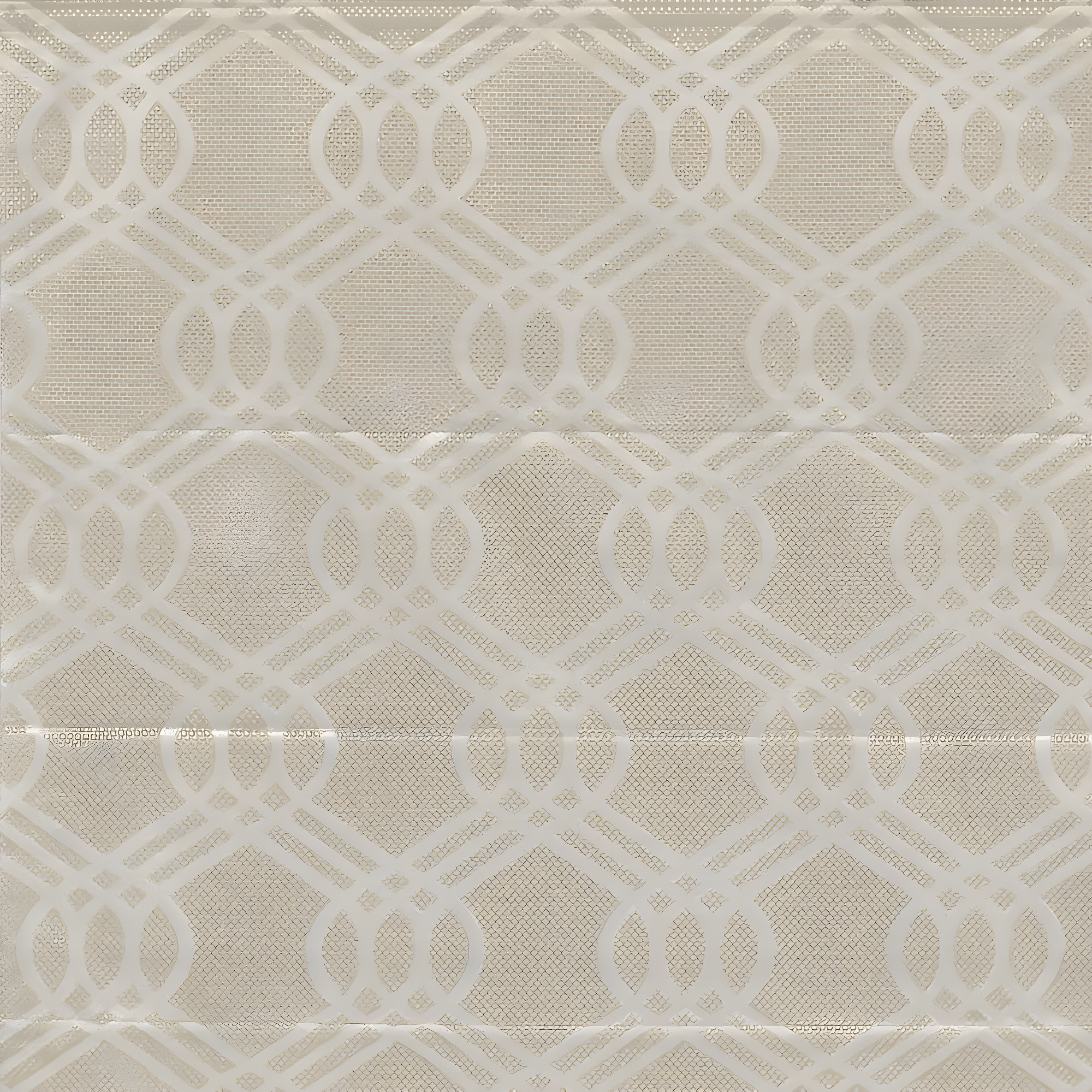 Amalgamated Textiles Exclusive Home Prague Trellis 100% Blackout Roman Shade