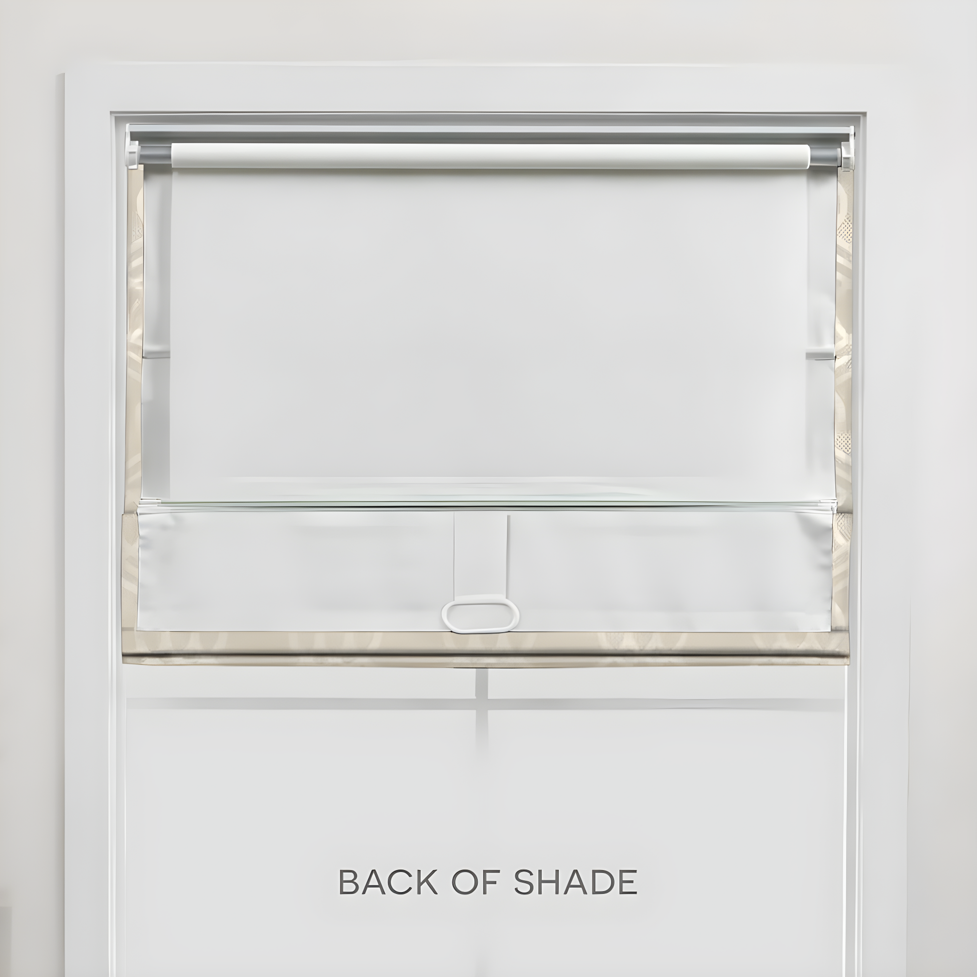 Amalgamated Textiles Exclusive Home Prague Trellis 100% Blackout Roman Shade