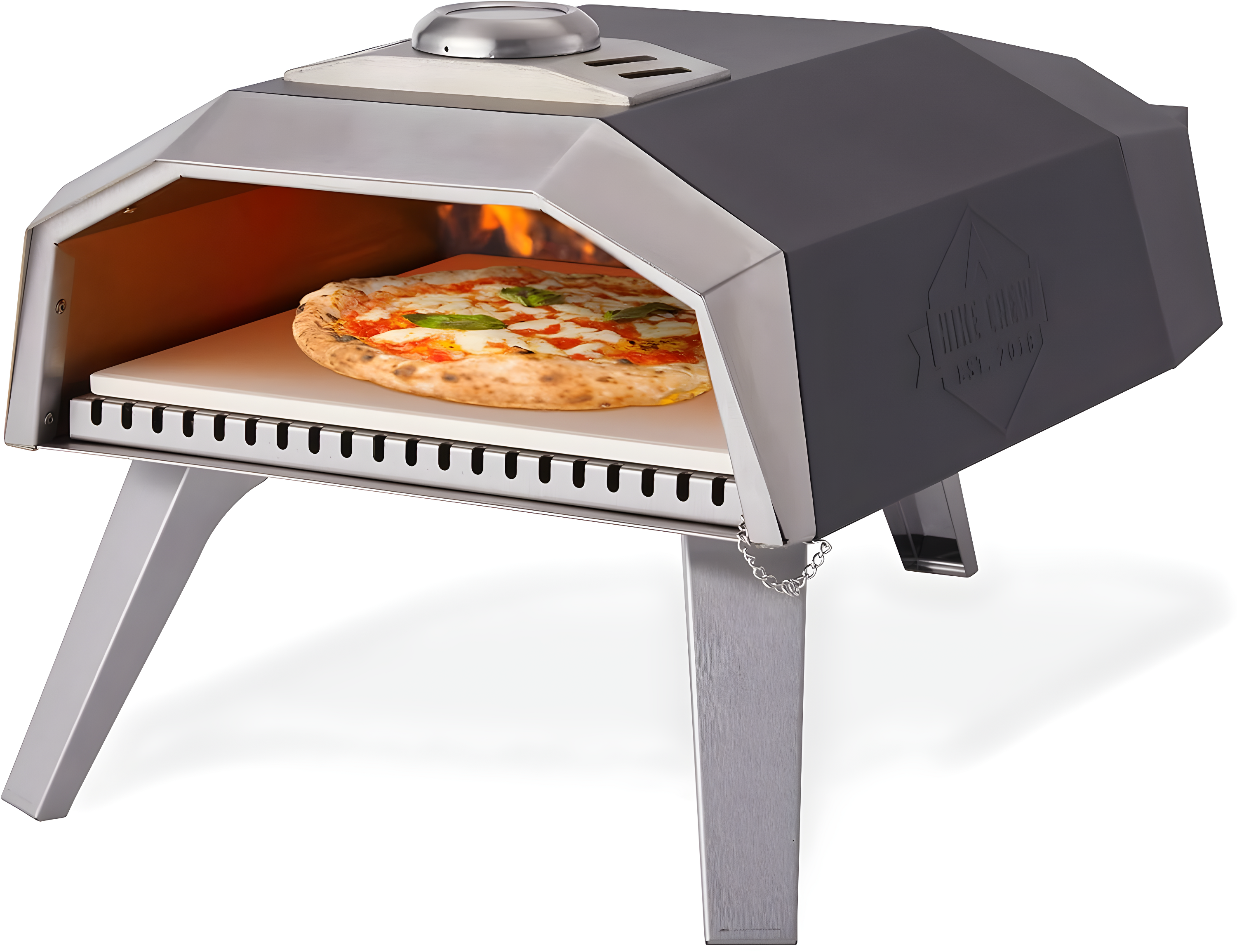 Hike Crew Stainless Steel Free Standing Pizza Oven