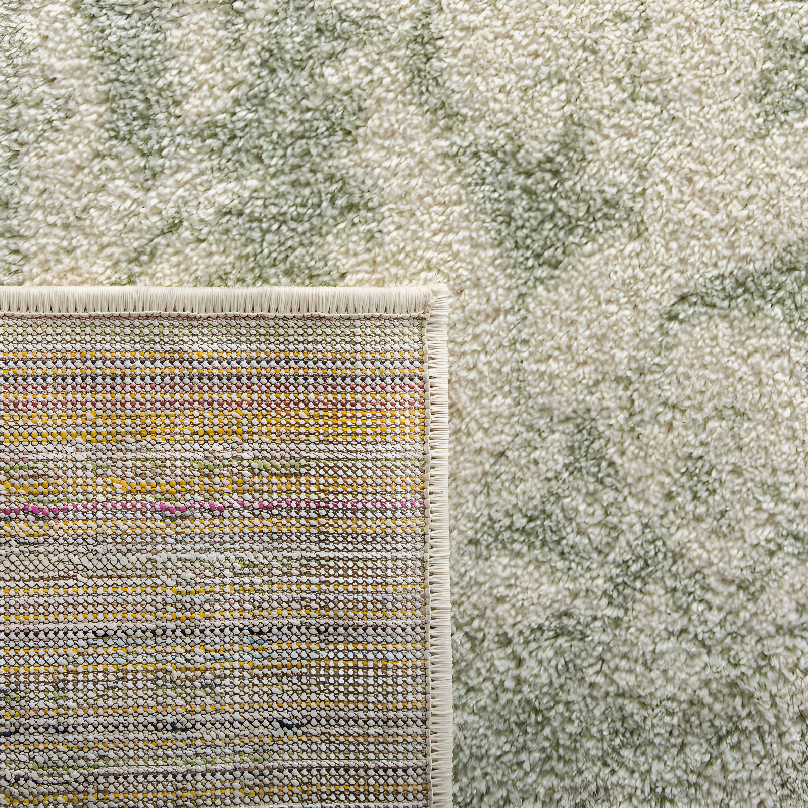 Adirondack ADR109 Machine Made Indoor Area Rug - Ivory/Sage - 10'x14' - Safavieh
