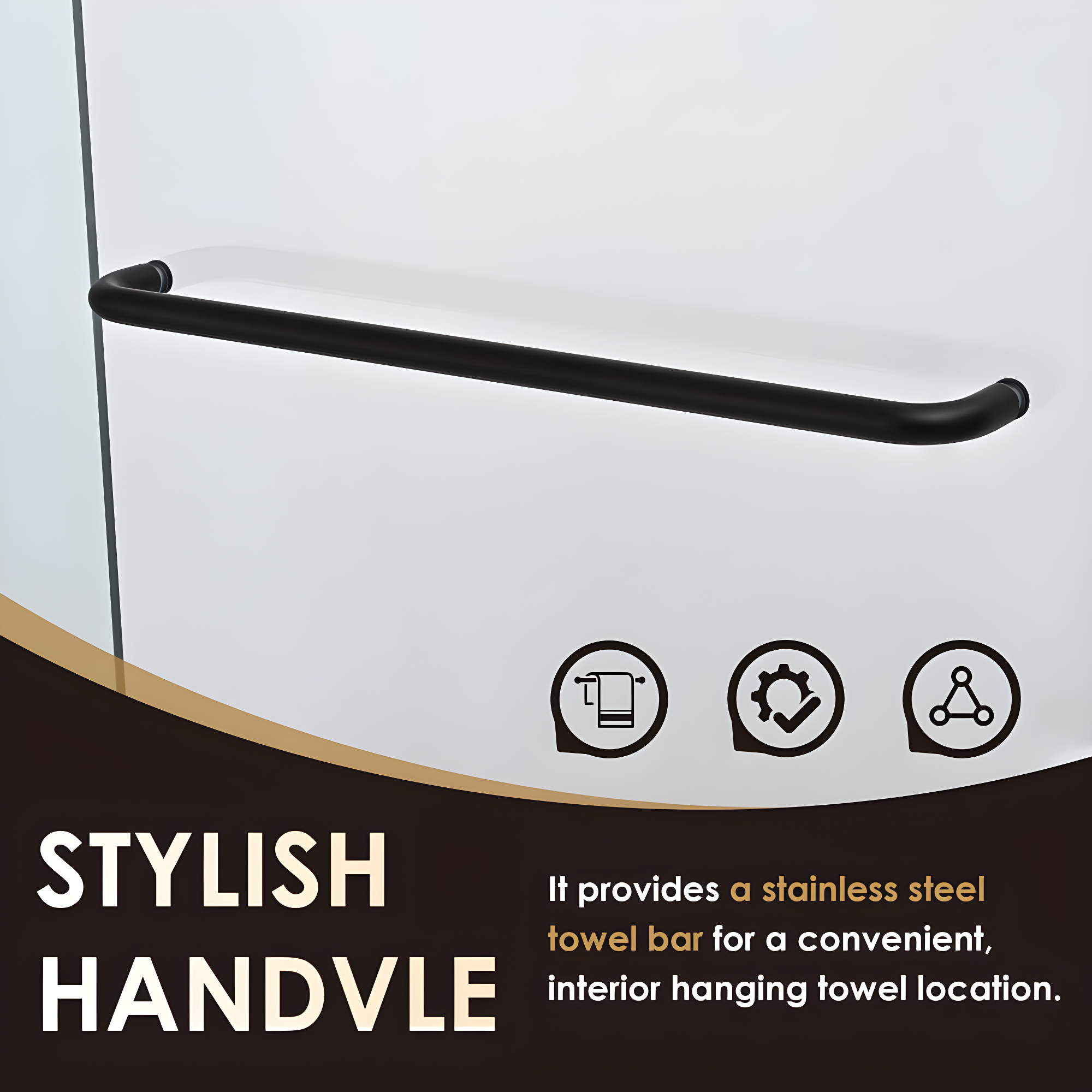 Ennis 60" W x 76" H By Pass Framed Shower Door with Clear Glass