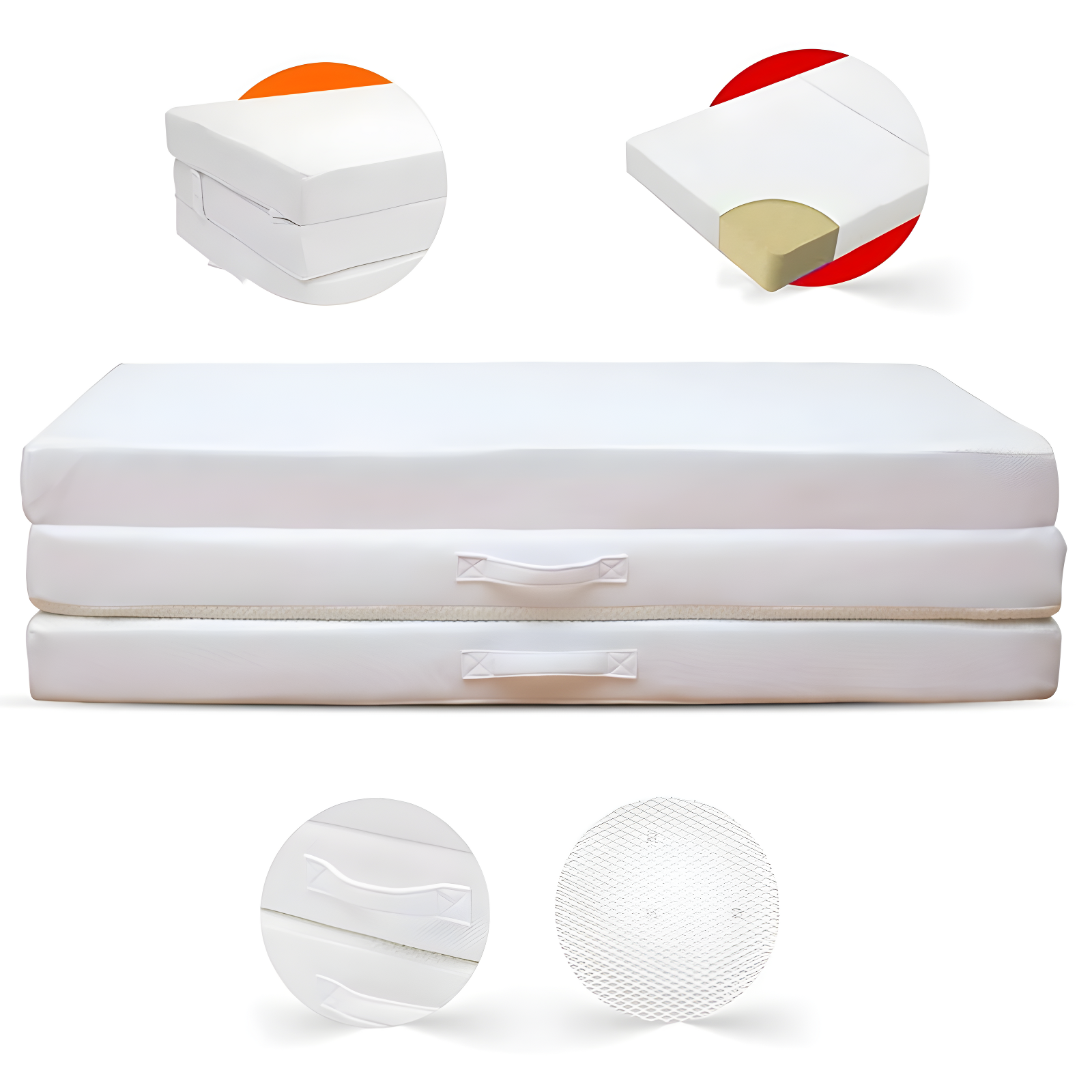 Cheer Collection Cheer Collection 4'' Plush Memory Foam Mattress