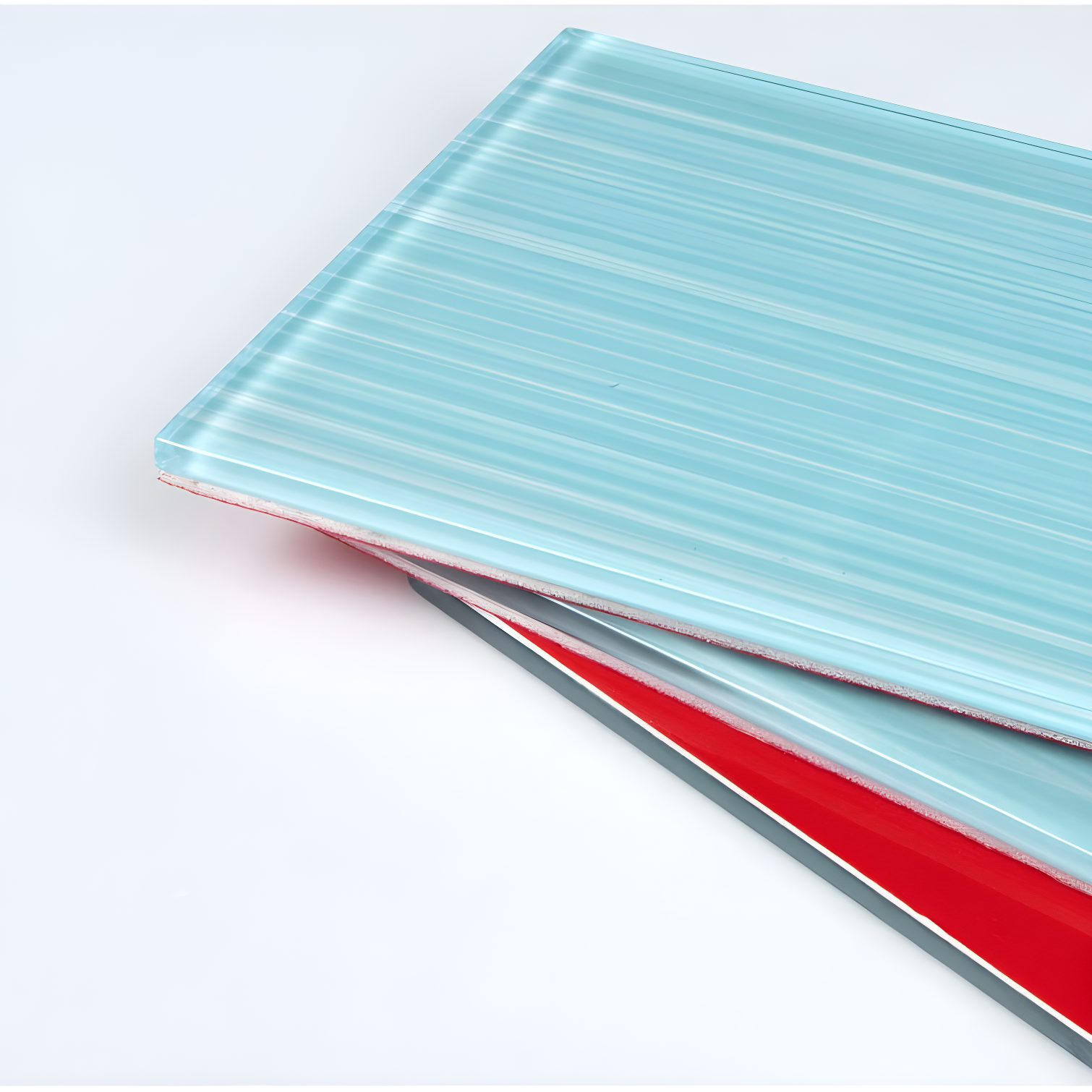 Hand Painted Series 3'' W x 6'' L Glass Peel and Stick Subway Tile