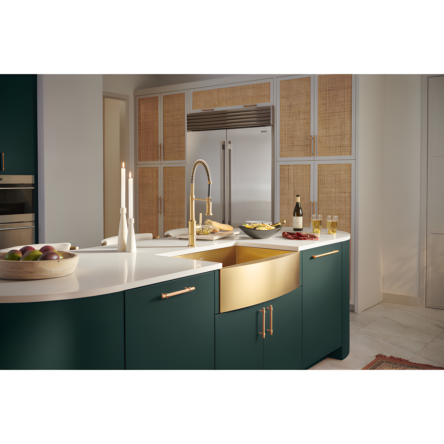 Ruvati 33-inch Apron-Front Farmhouse Kitchen Sink -Stainless Steel