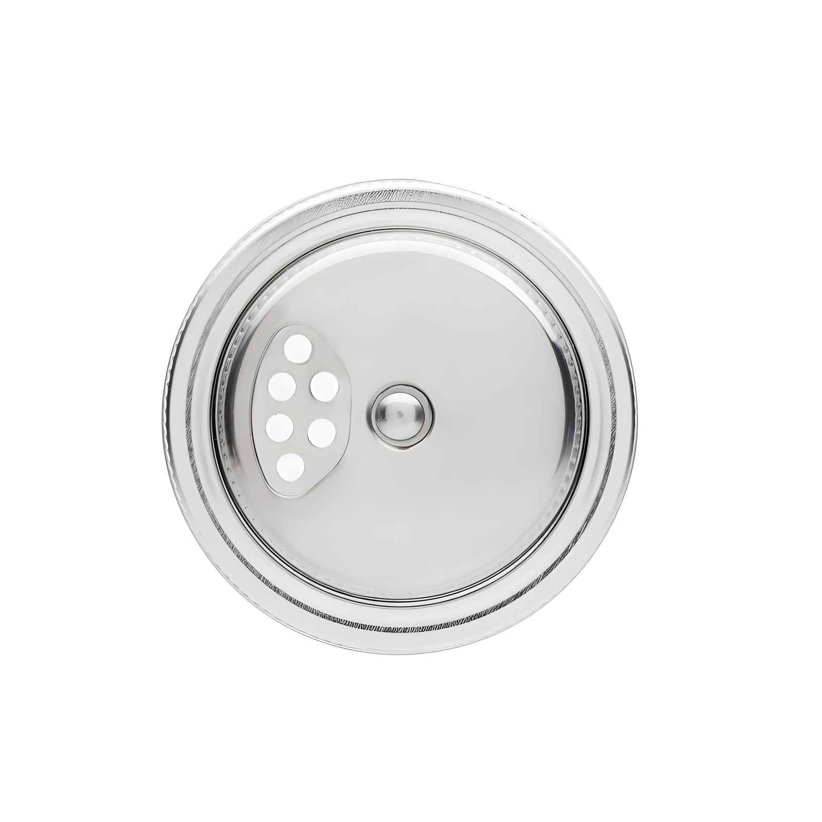 Jarware 2.75 in. Stainless Steel Lid
