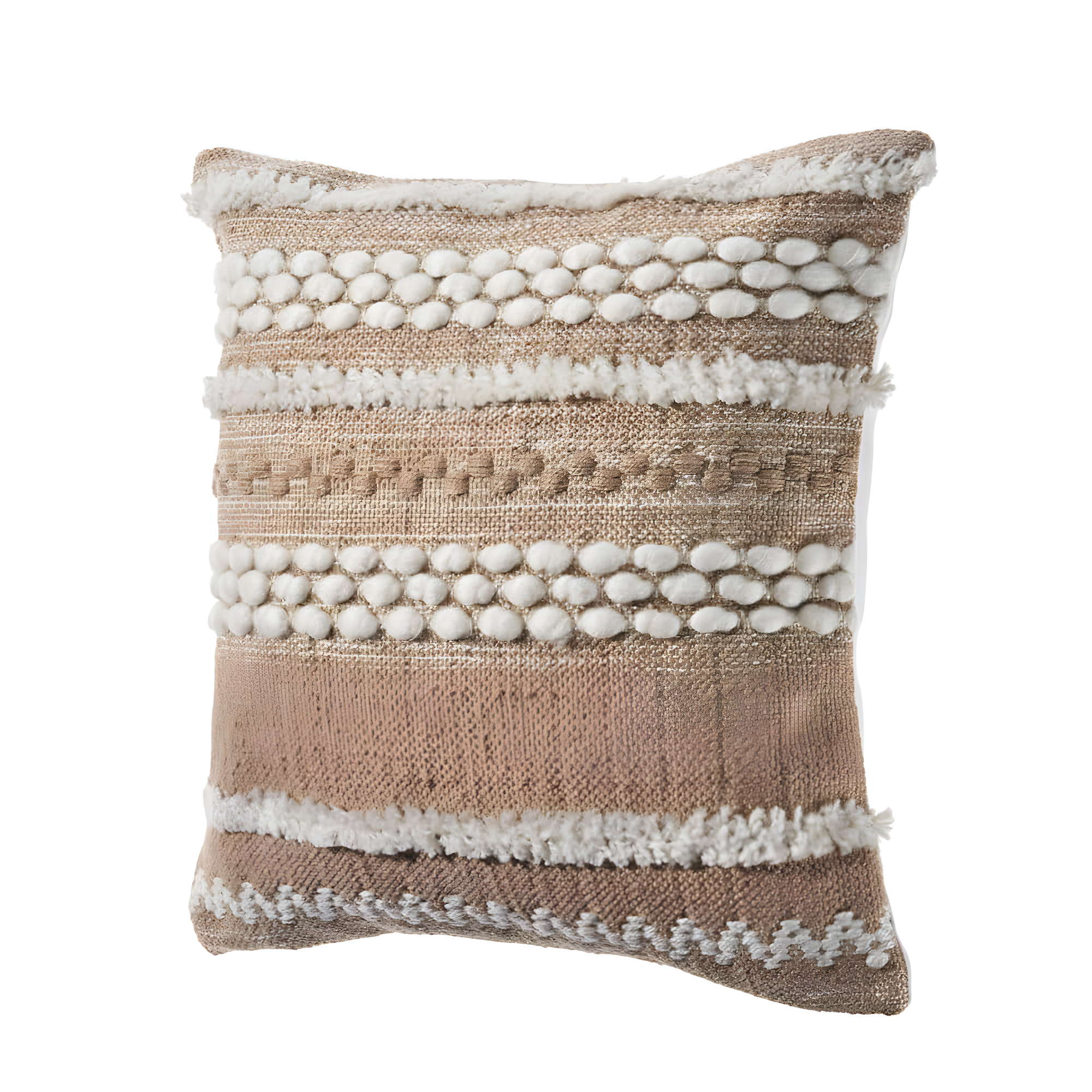 Beachcrest Home™ Hendren Textured Indoor/Outdoor Throw Pillow