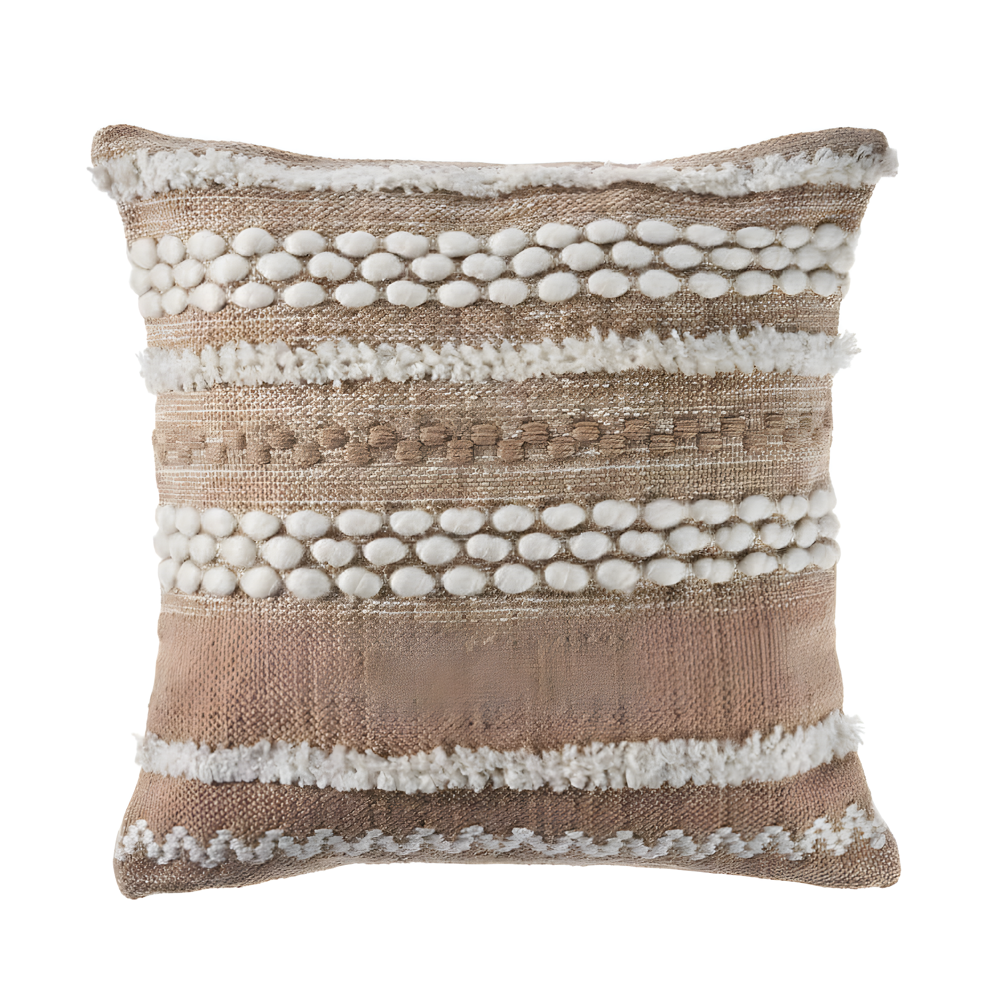 Beachcrest Home™ Hendren Textured Indoor/Outdoor Throw Pillow