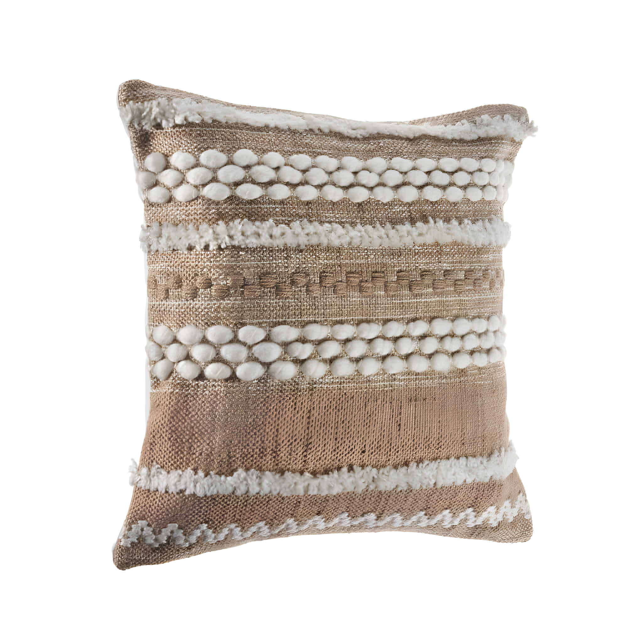 Beachcrest Home™ Hendren Textured Indoor/Outdoor Throw Pillow