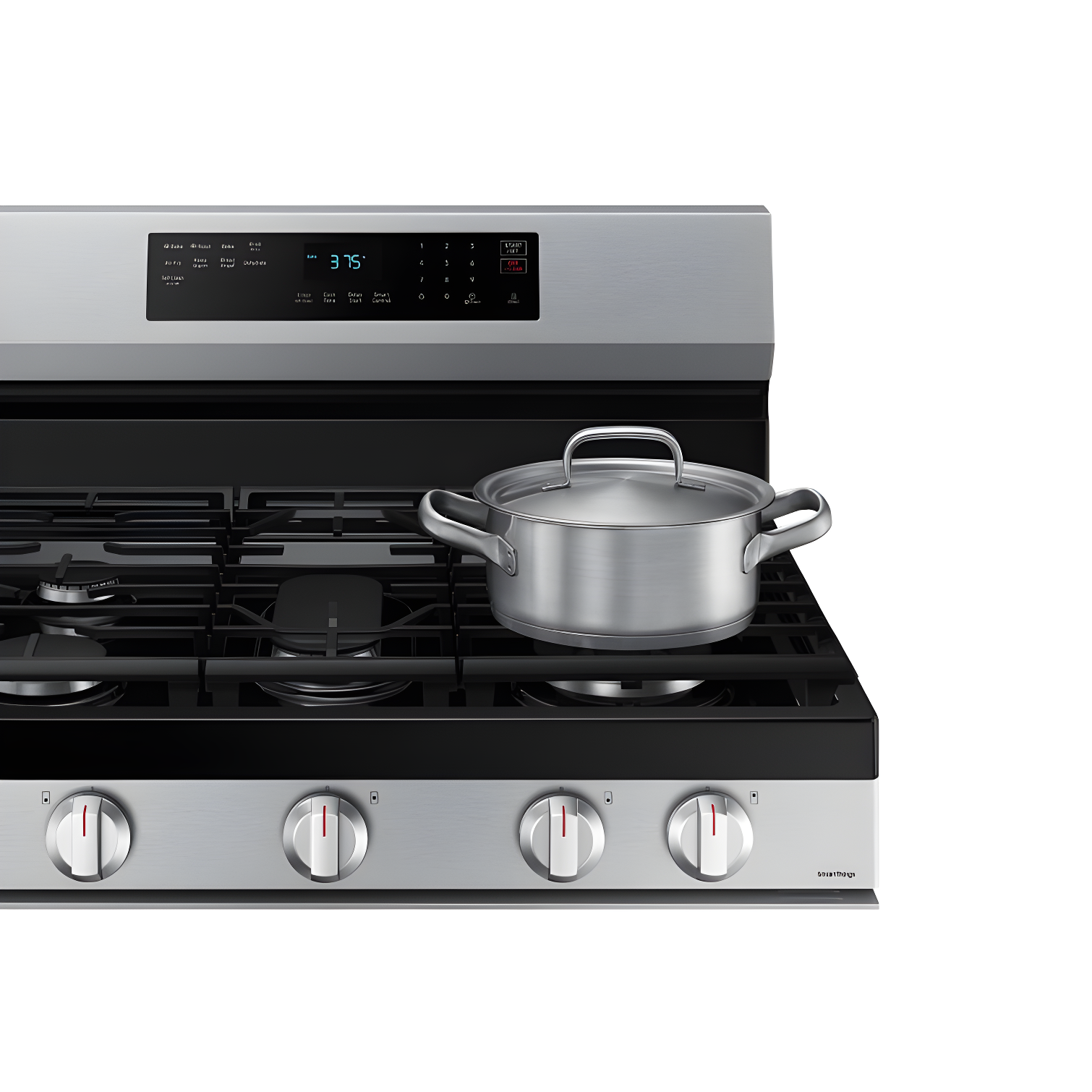 6.0 cu. ft. Smart Freestanding Gas Range with Integrated Griddle