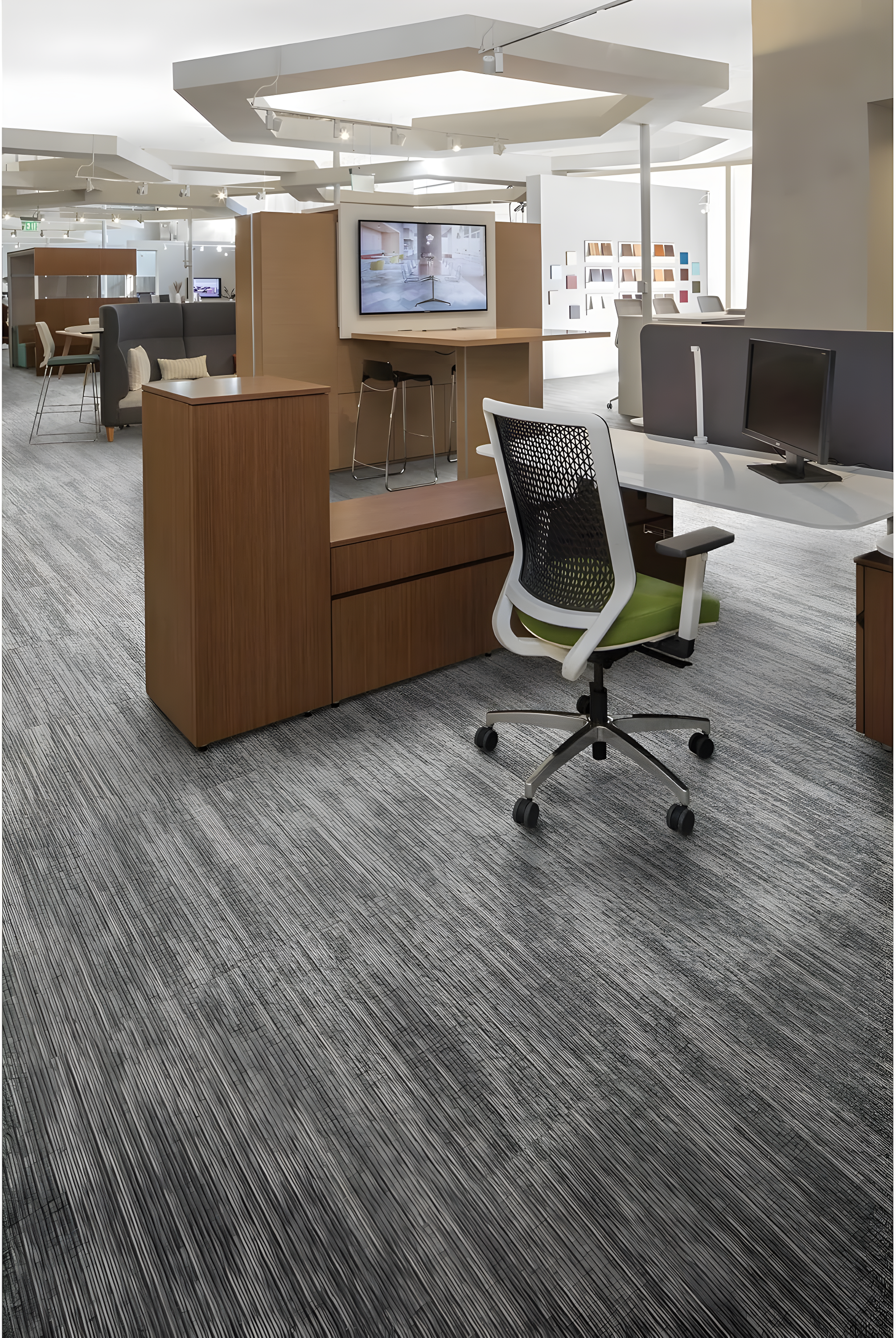 Mohawk Elite 24" x 24" Nylon Fiber Carpet Tiles (96 sqft per carton-24 Tiles)