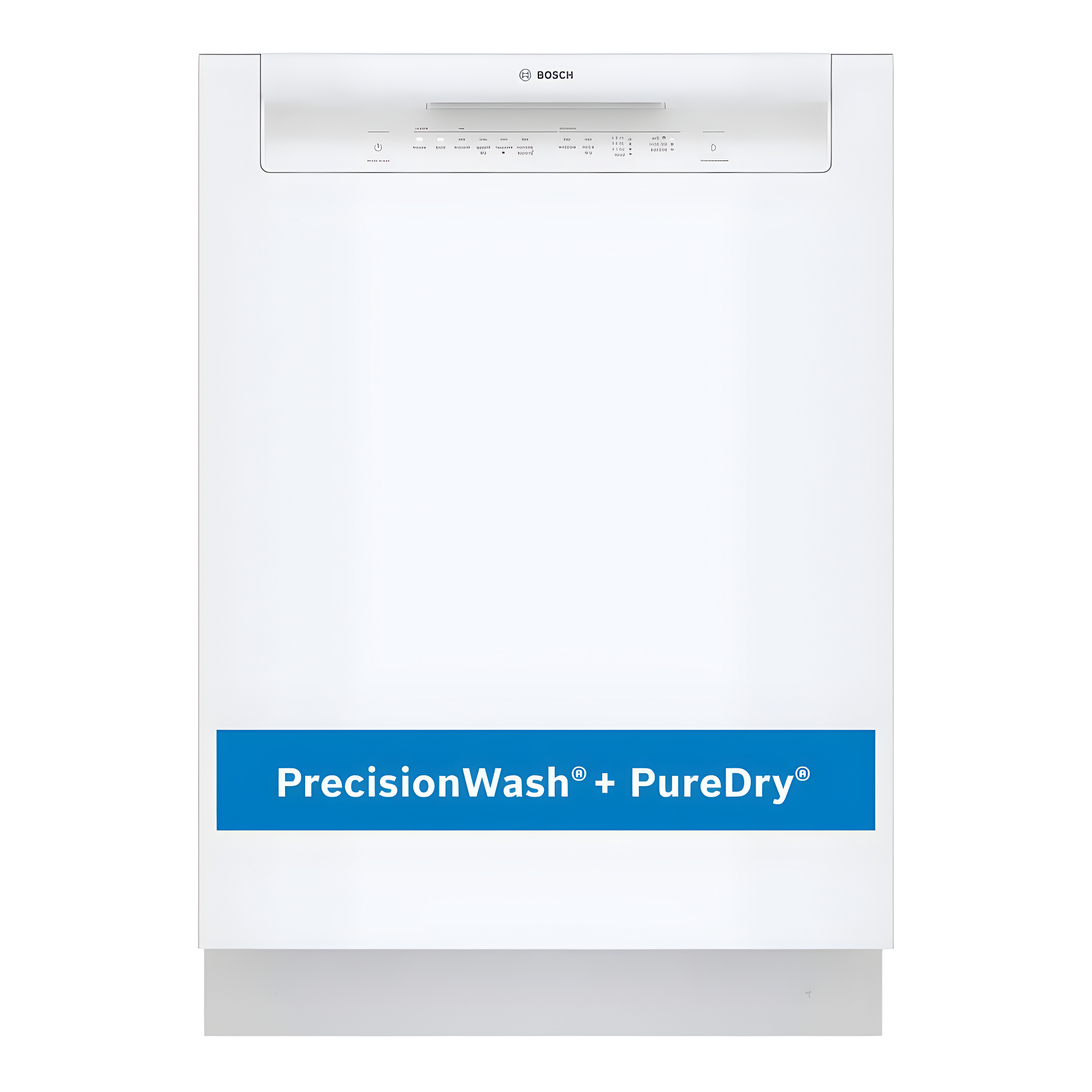 Bosch 800 Series 24" Front Control Built-In Dishwasher with Hybrid Tub SHE3AEM2N