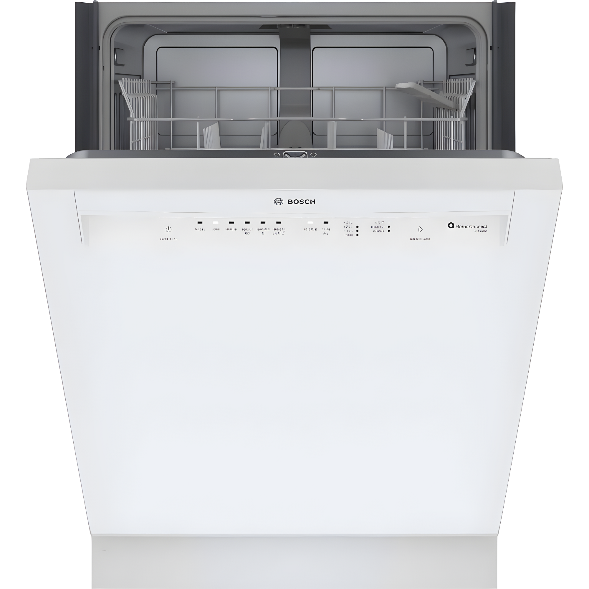 Bosch 800 Series 24" Front Control Built-In Dishwasher with Hybrid Tub SHE3AEM2N