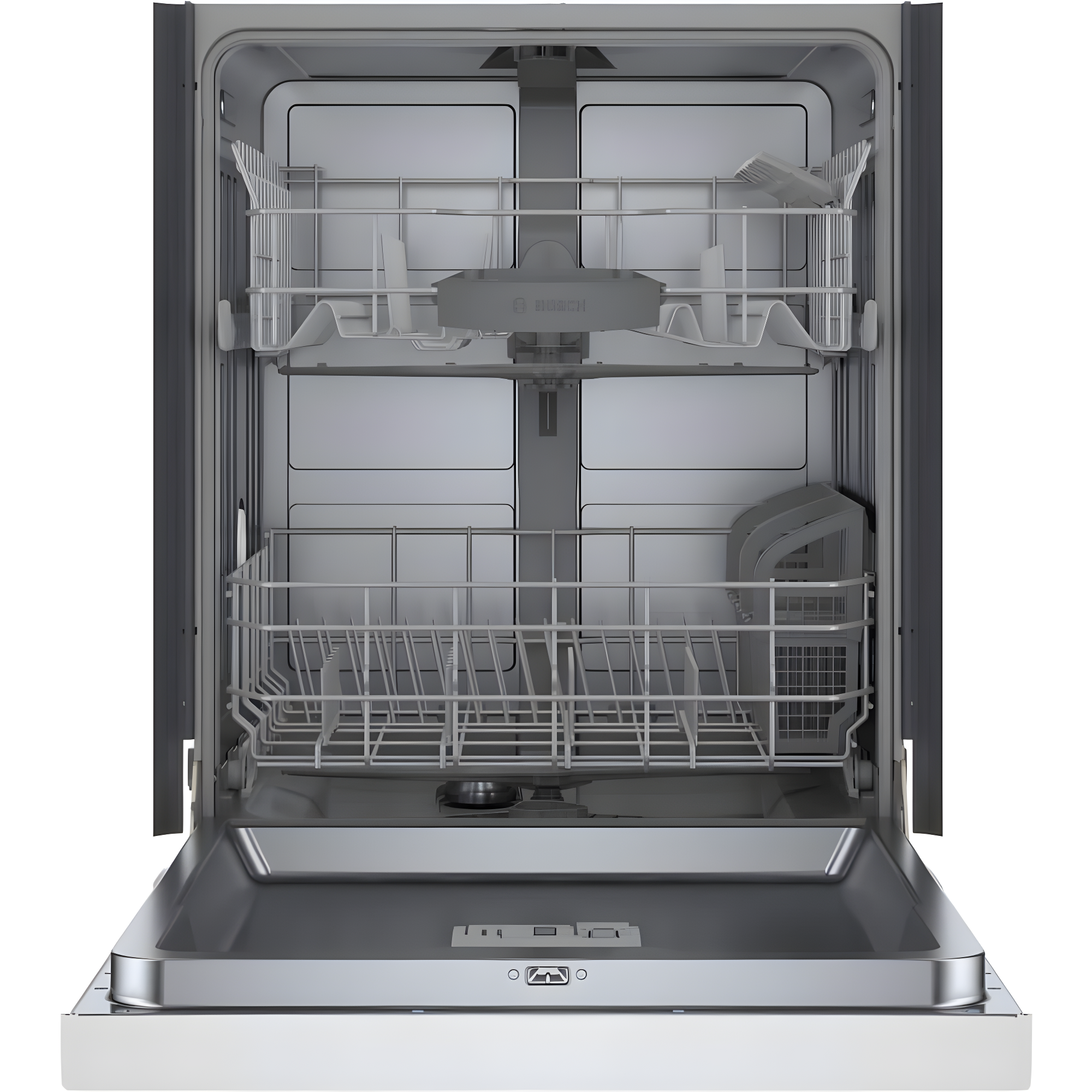 Bosch 800 Series 24" Front Control Built-In Dishwasher with Hybrid Tub SHE3AEM2N