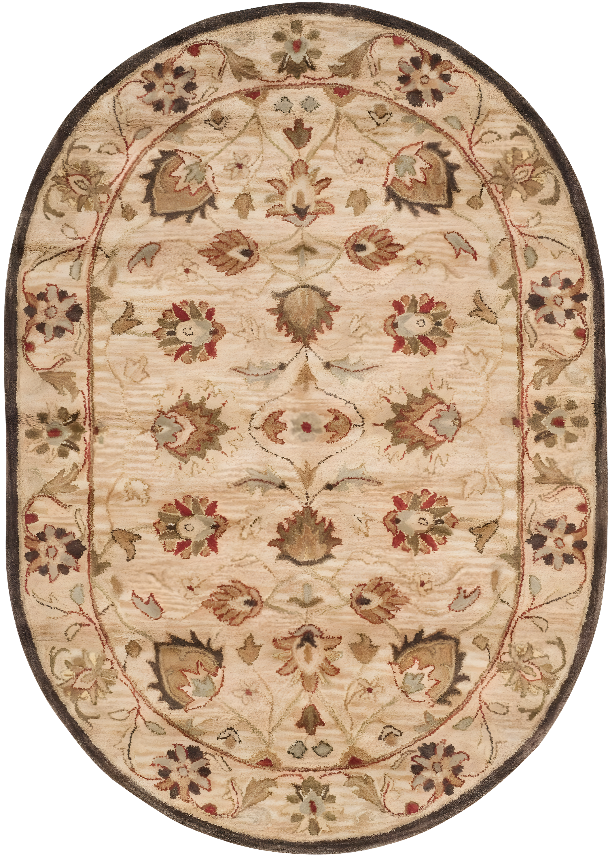 Antiquity AT812 Hand Tufted Indoor Accent Rug - Beige/Beige - 3'x5' - Safavieh