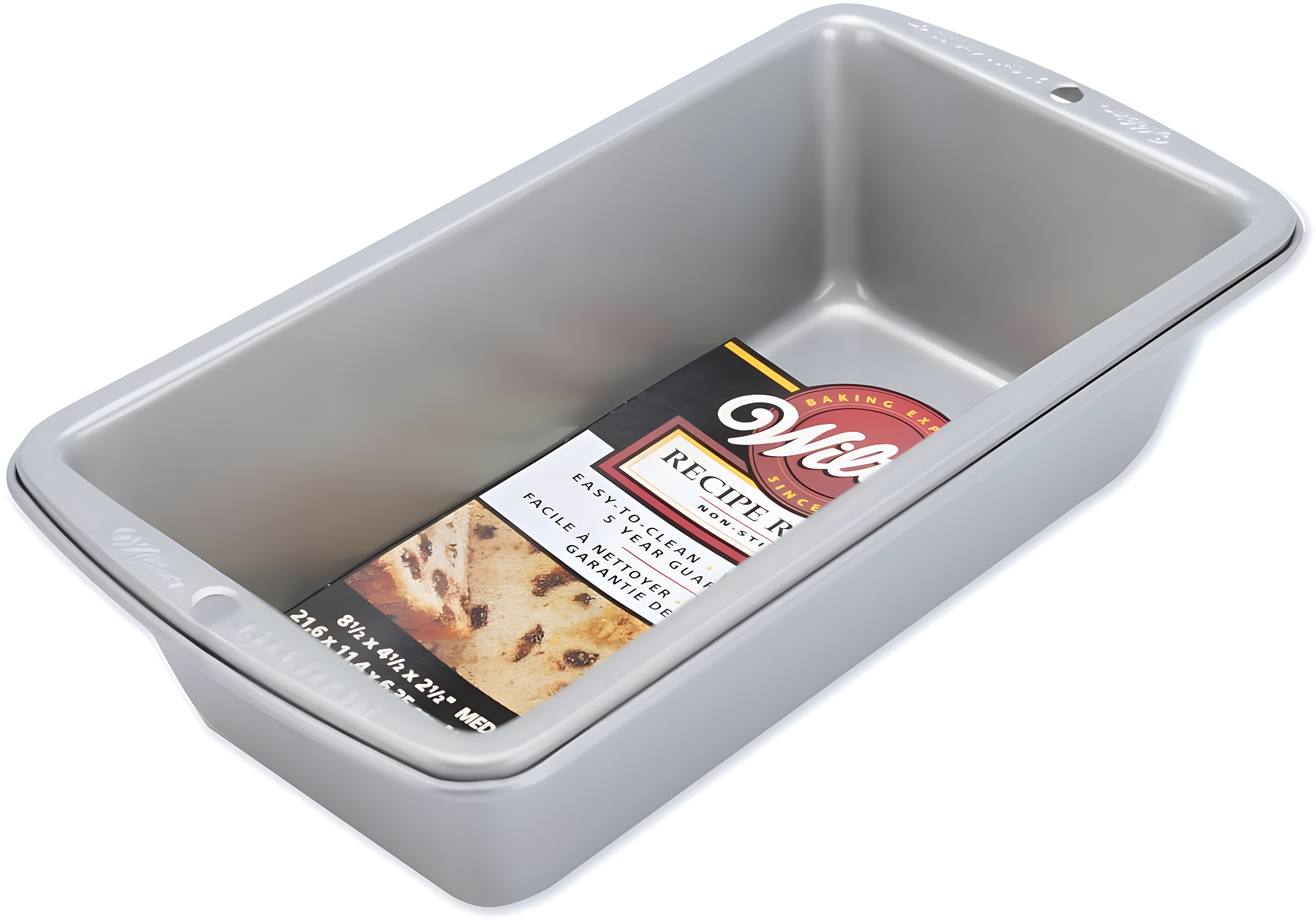 Wilton Wilton 191003159 Recipe Right Non-Stick Medium Loaf Pan, Silver