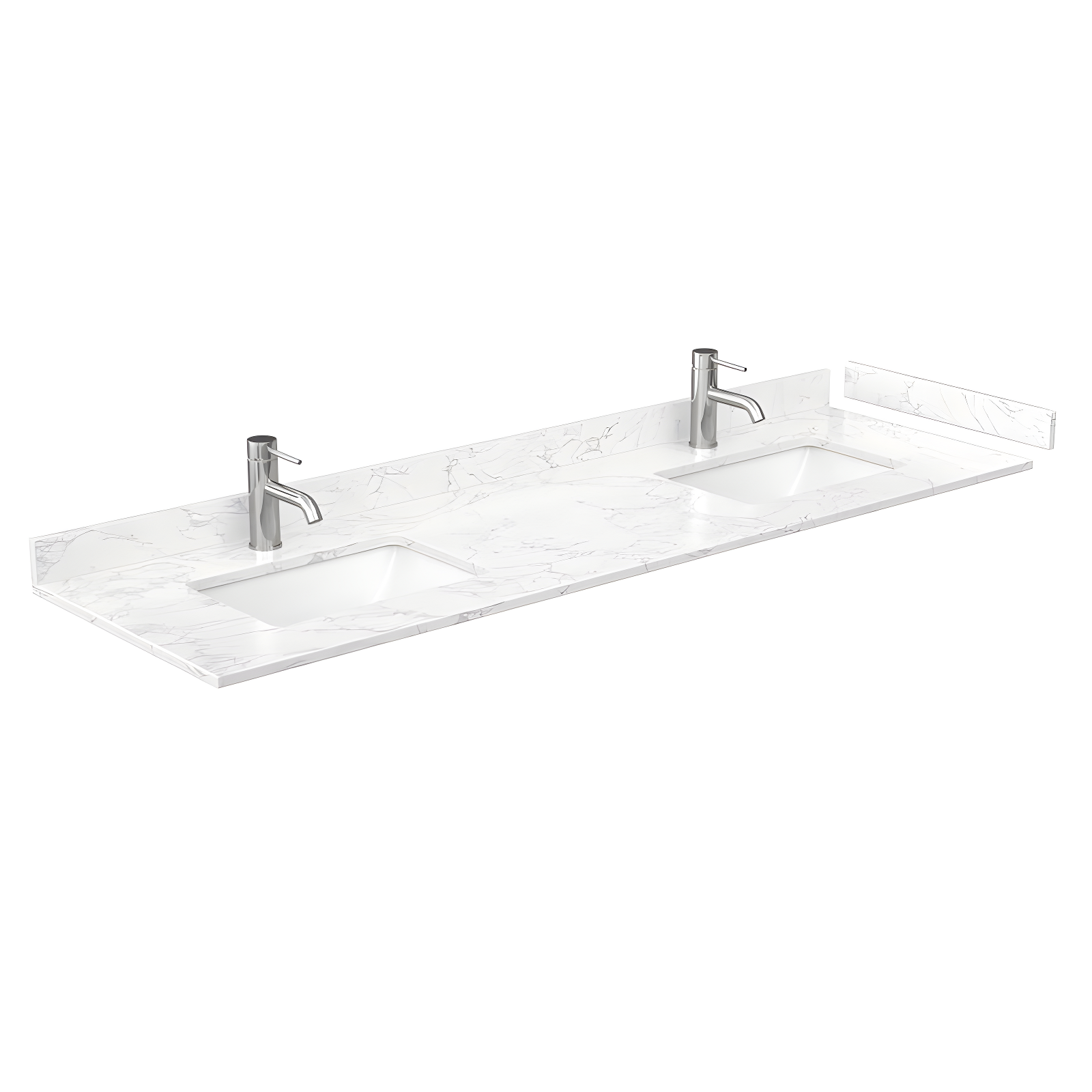 Wyndham Collection Deborah 72" Double Bathroom Vanity Set & Reviews | Wayfair