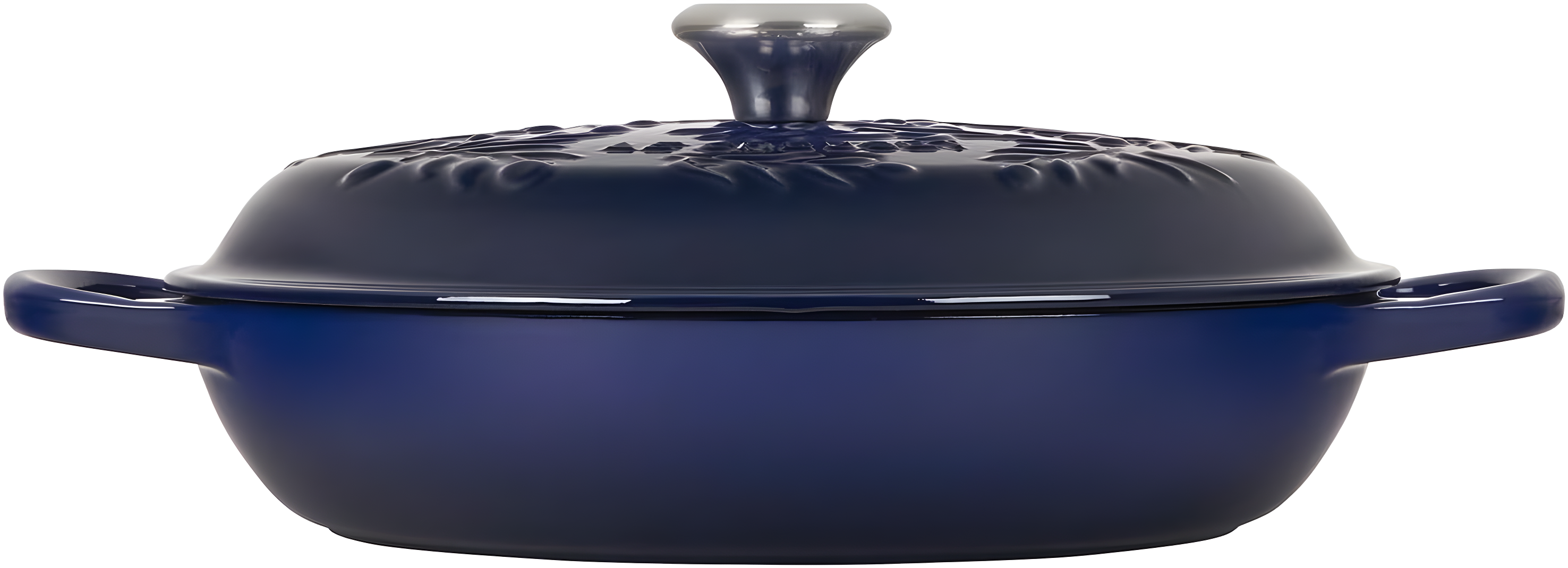 Le Creuset Signature Enameled Cast Iron Olive Branch Collection with Embossed Lid