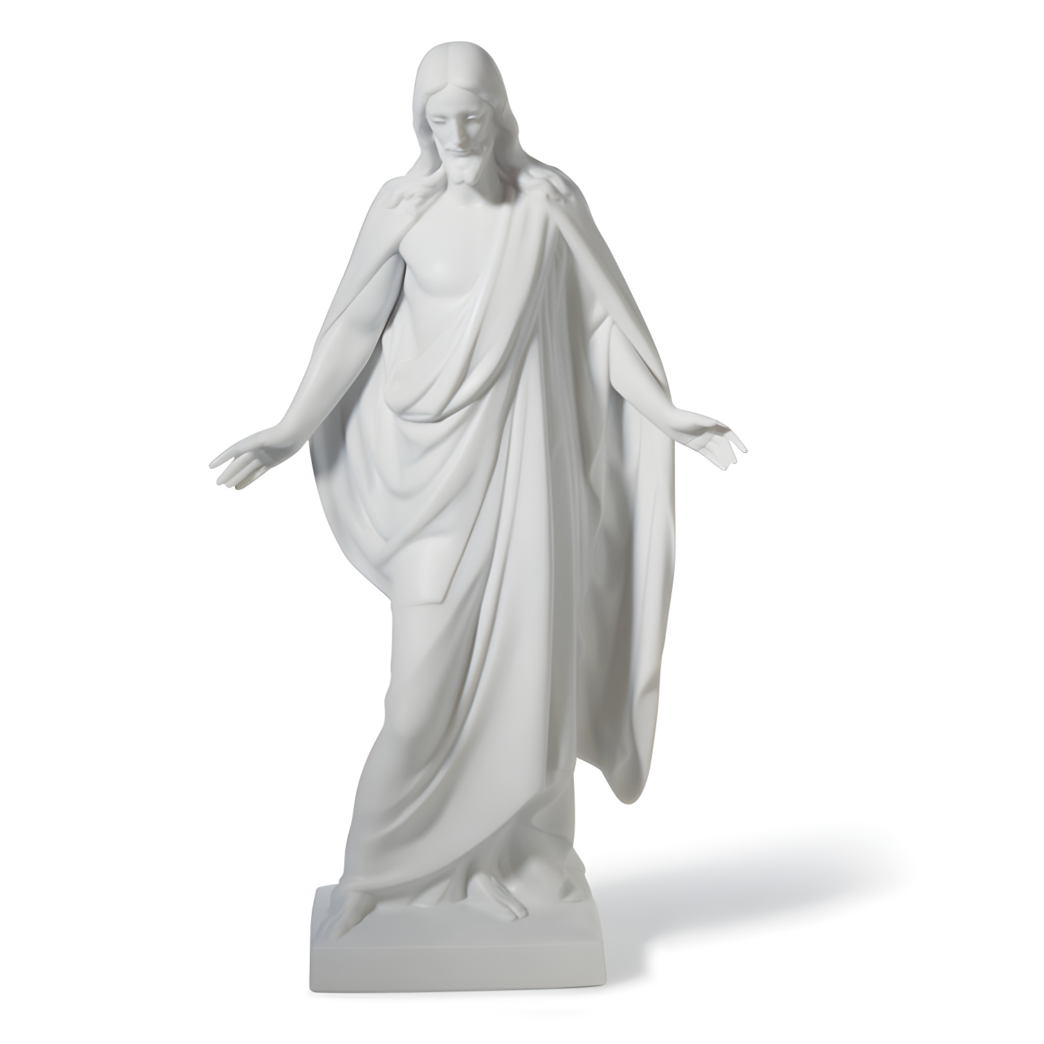 Lladro Christ Figurine. Left