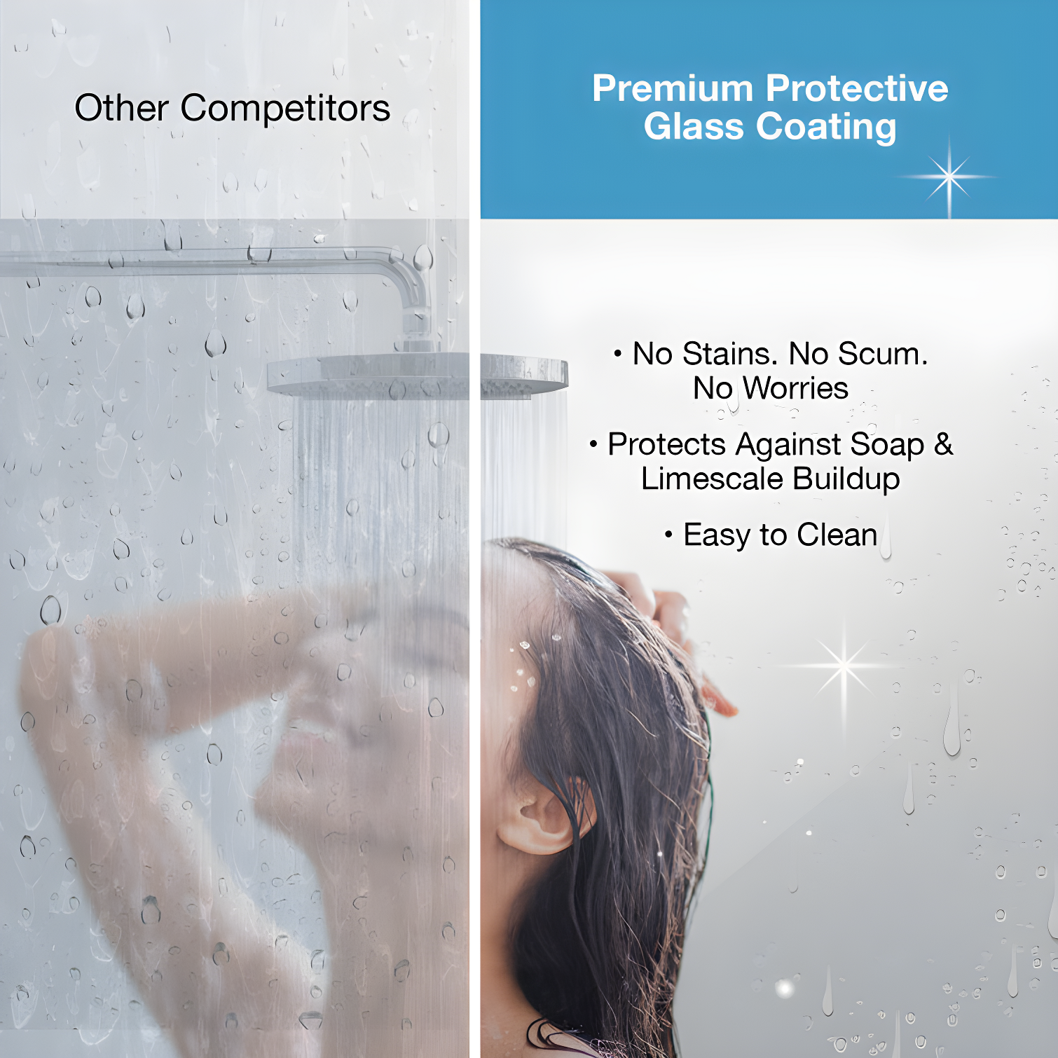 Endless Pasadena 59" W x 72" H Buttress Alcove Shower Kit, Door, Panel