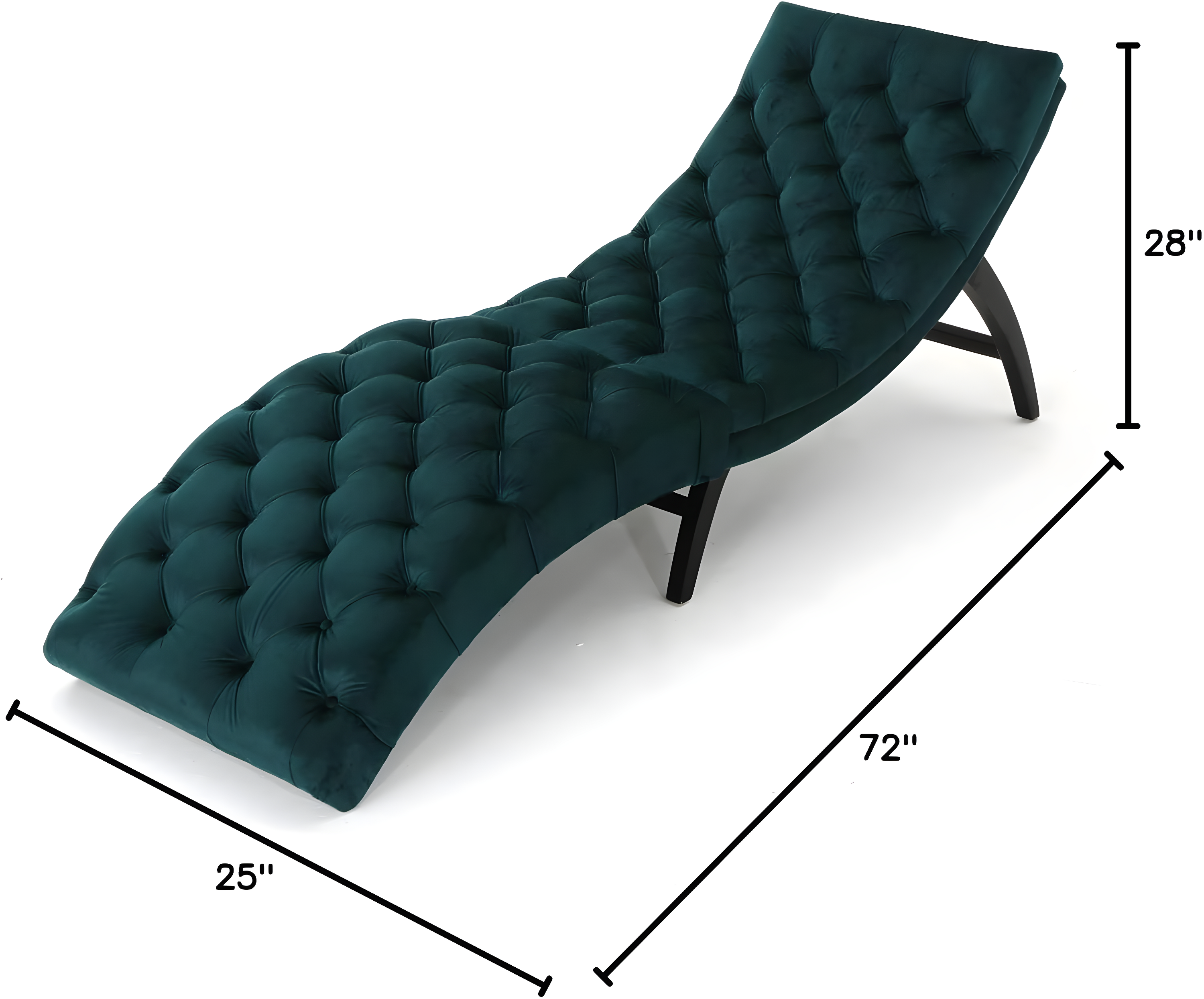 Grovelane Comfortable Velvet Chaise Lounge For Relaxation And Style Enhancement