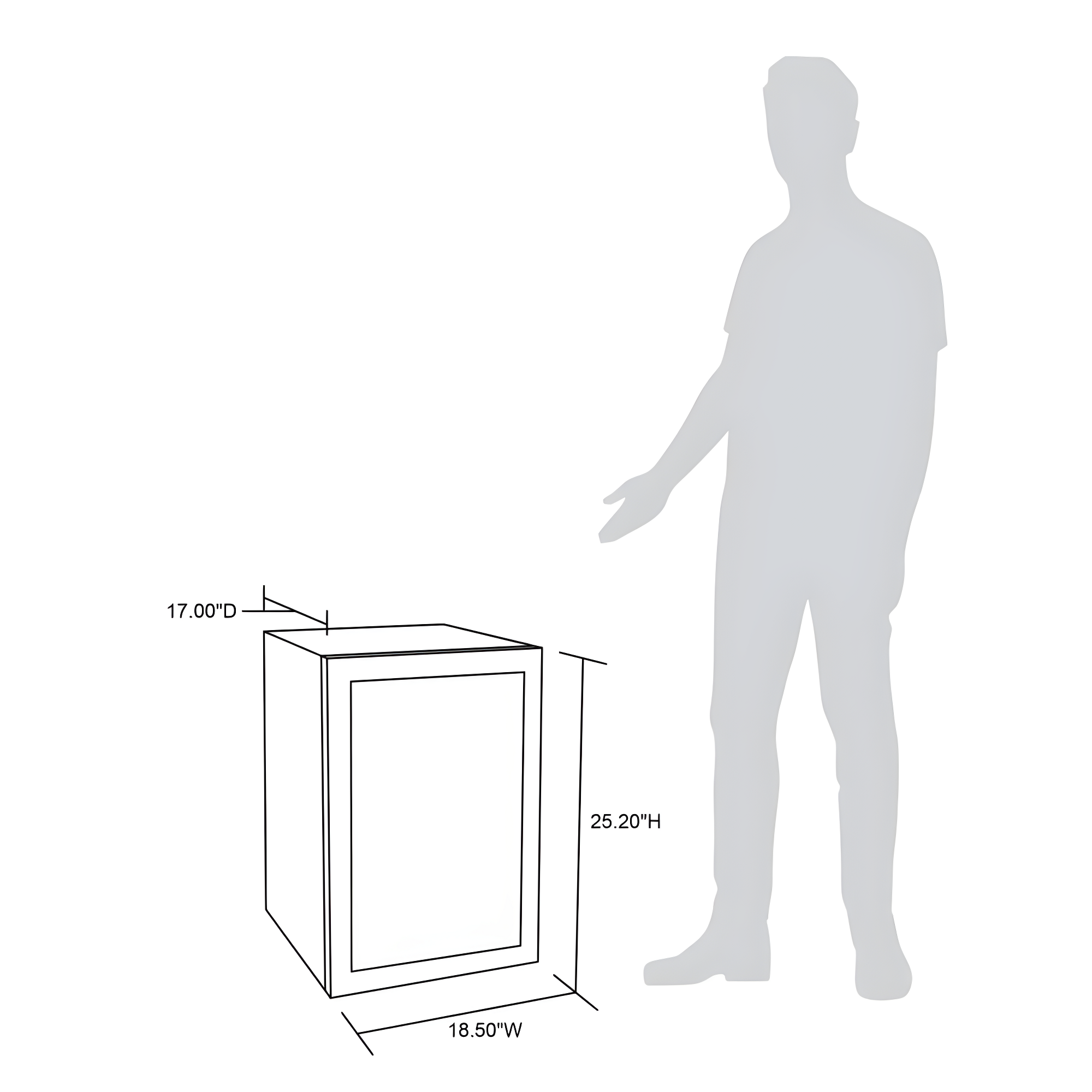 Newair 90 Can Freestanding Beverage Fridge in Stainless Steel, Compact with Adjustable Shelves