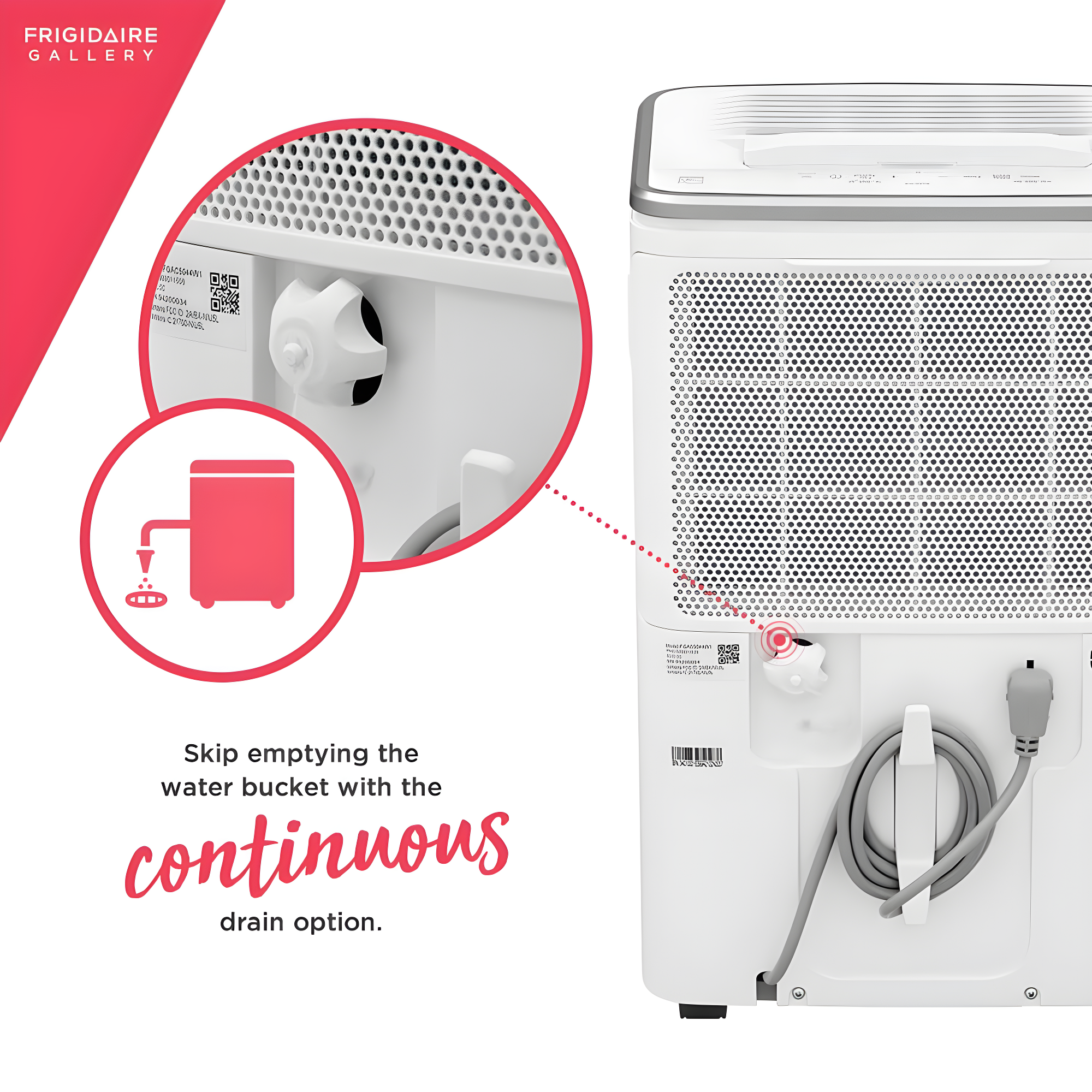 Frigidaire Frigidaire Gallery High Humidity 50 Pint Capacity Dehumidifier with Wi-Fi