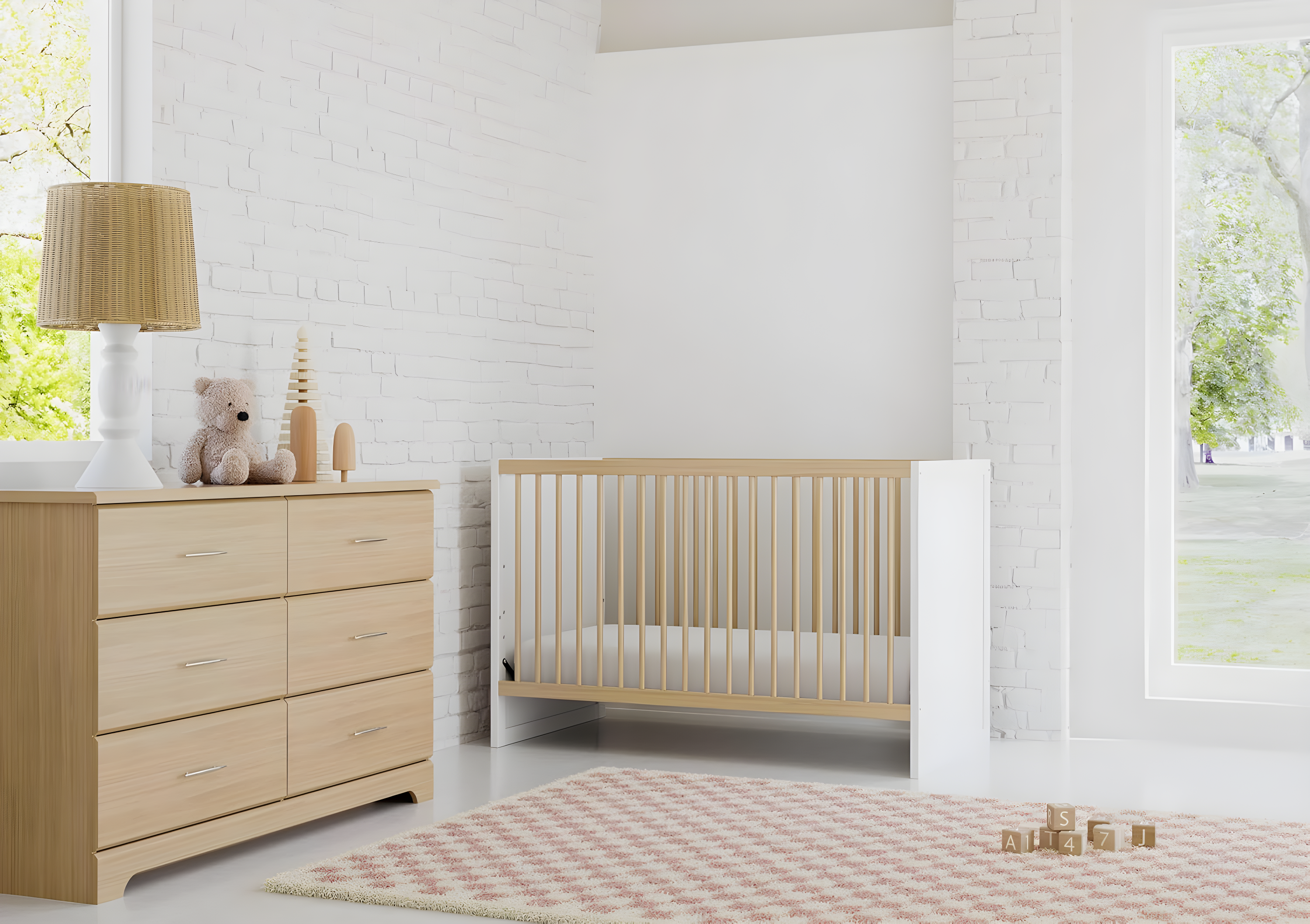 Brookside 6 Drawer Double Dresser