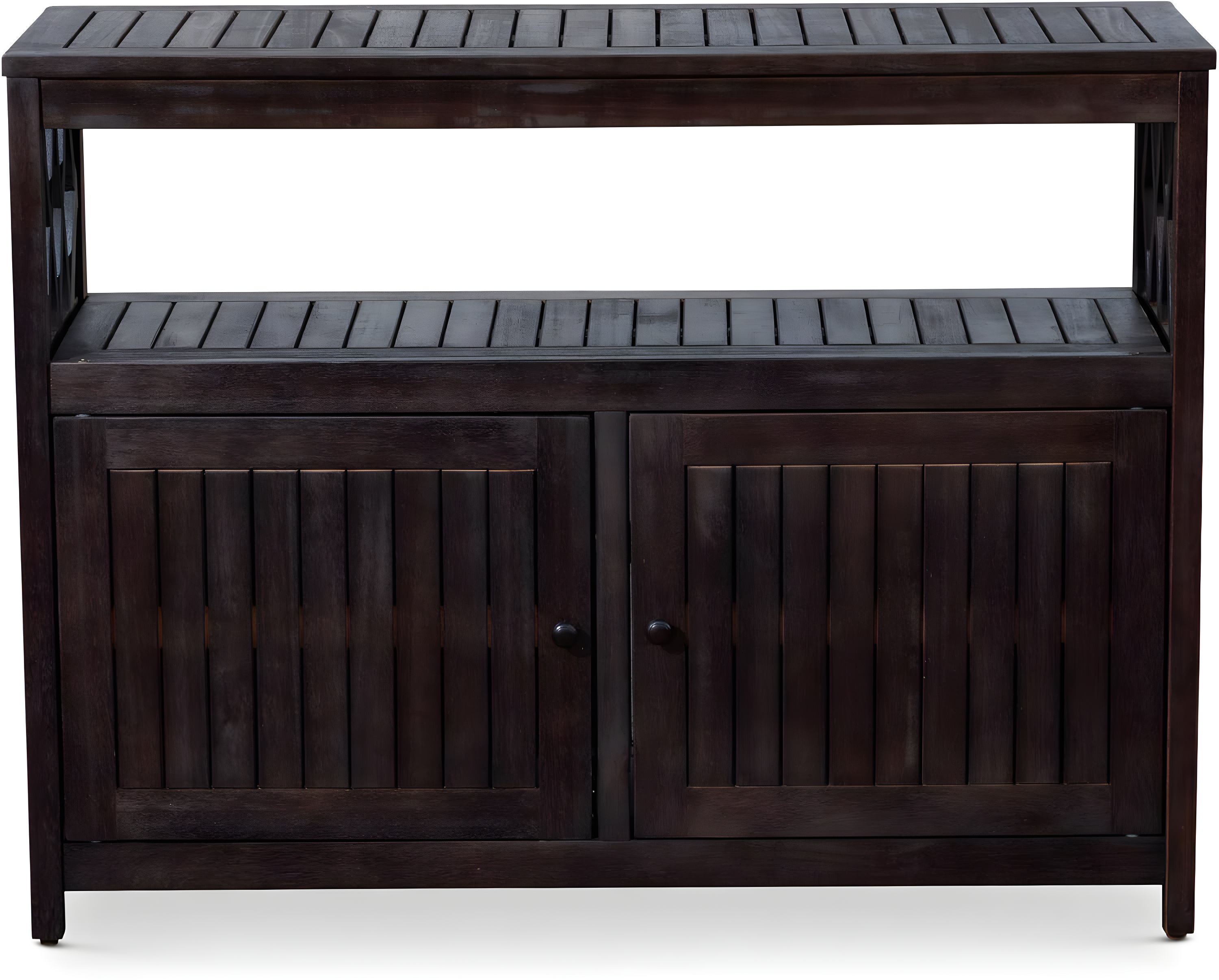 DTY Outdoor Living Longs Peak Eucalyptus Sideboard, Espresso