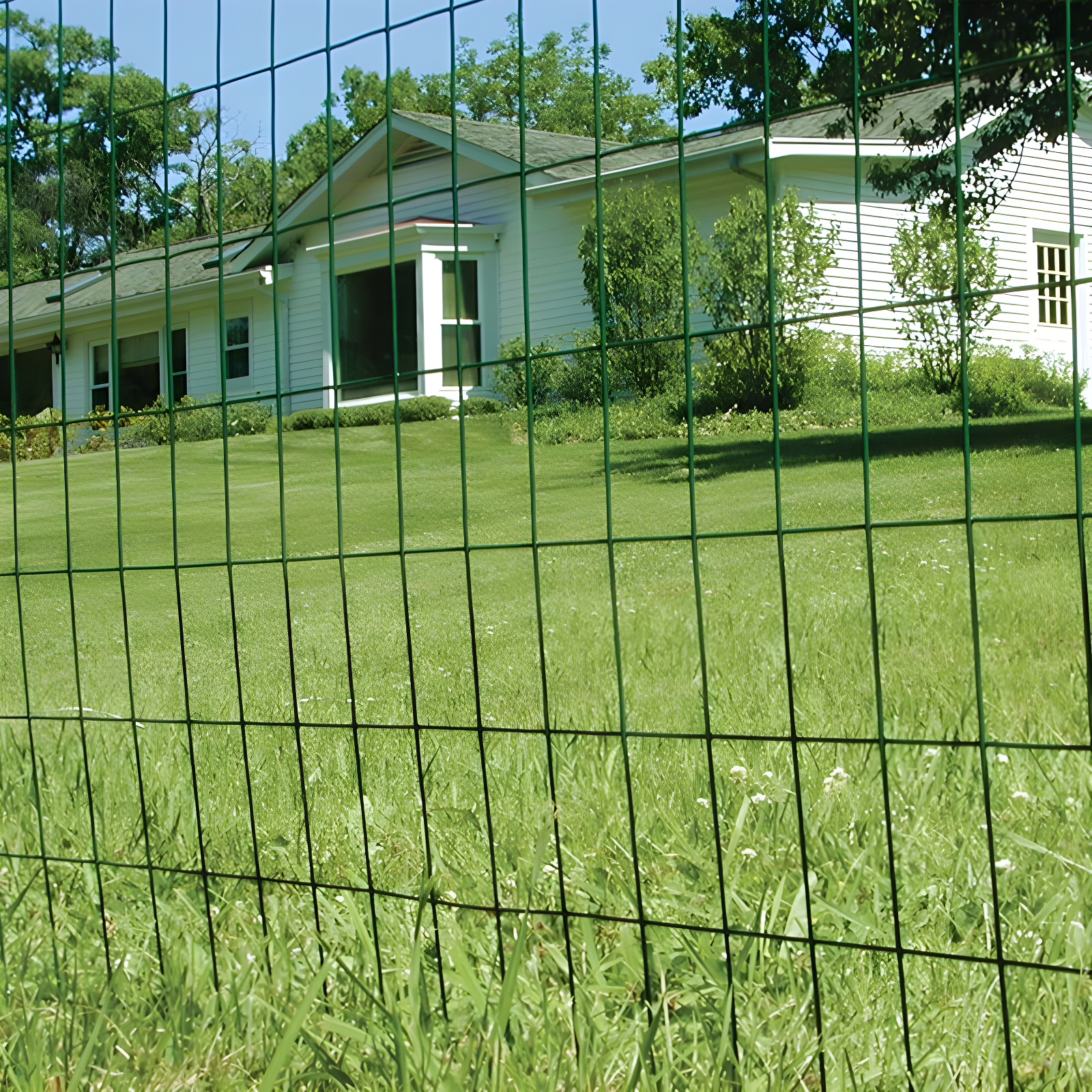 YARDGARD Green Metal Fencing