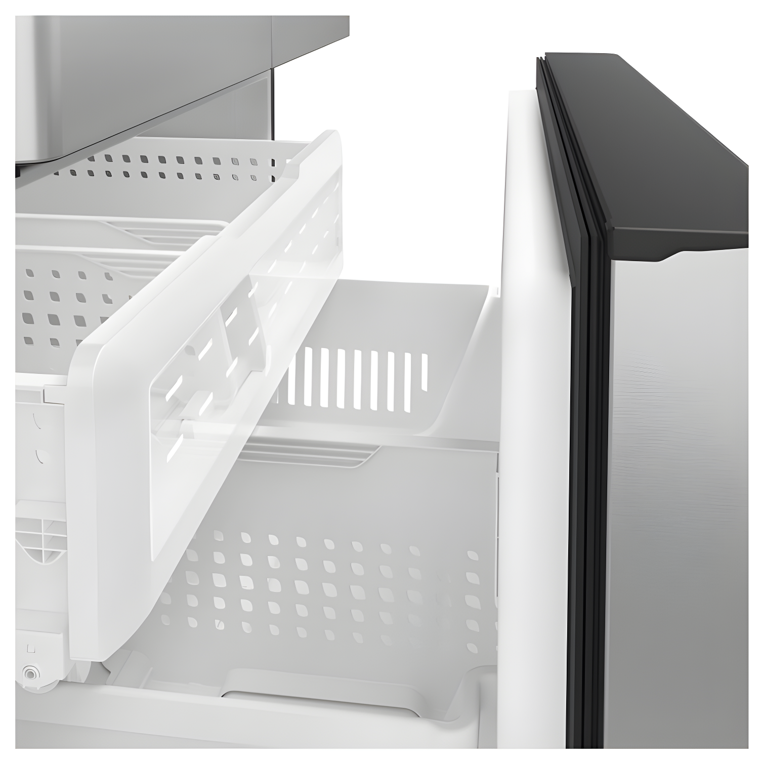 Café 36" French-Door 27.8 cu. ft. Smart Refrigerator with Hot Water Dispenser