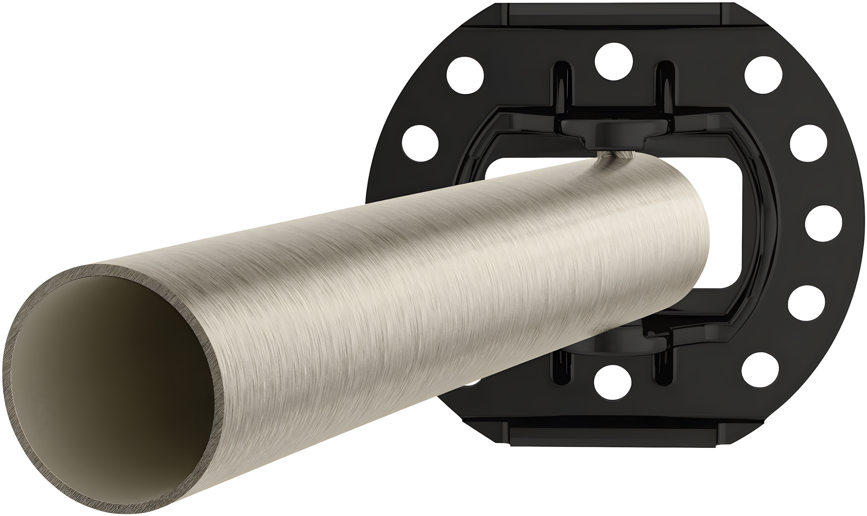 Moen 54-Inch to 72-Inch Adjustable Length Fixed Mount Single Curved Shower Curtain Rod