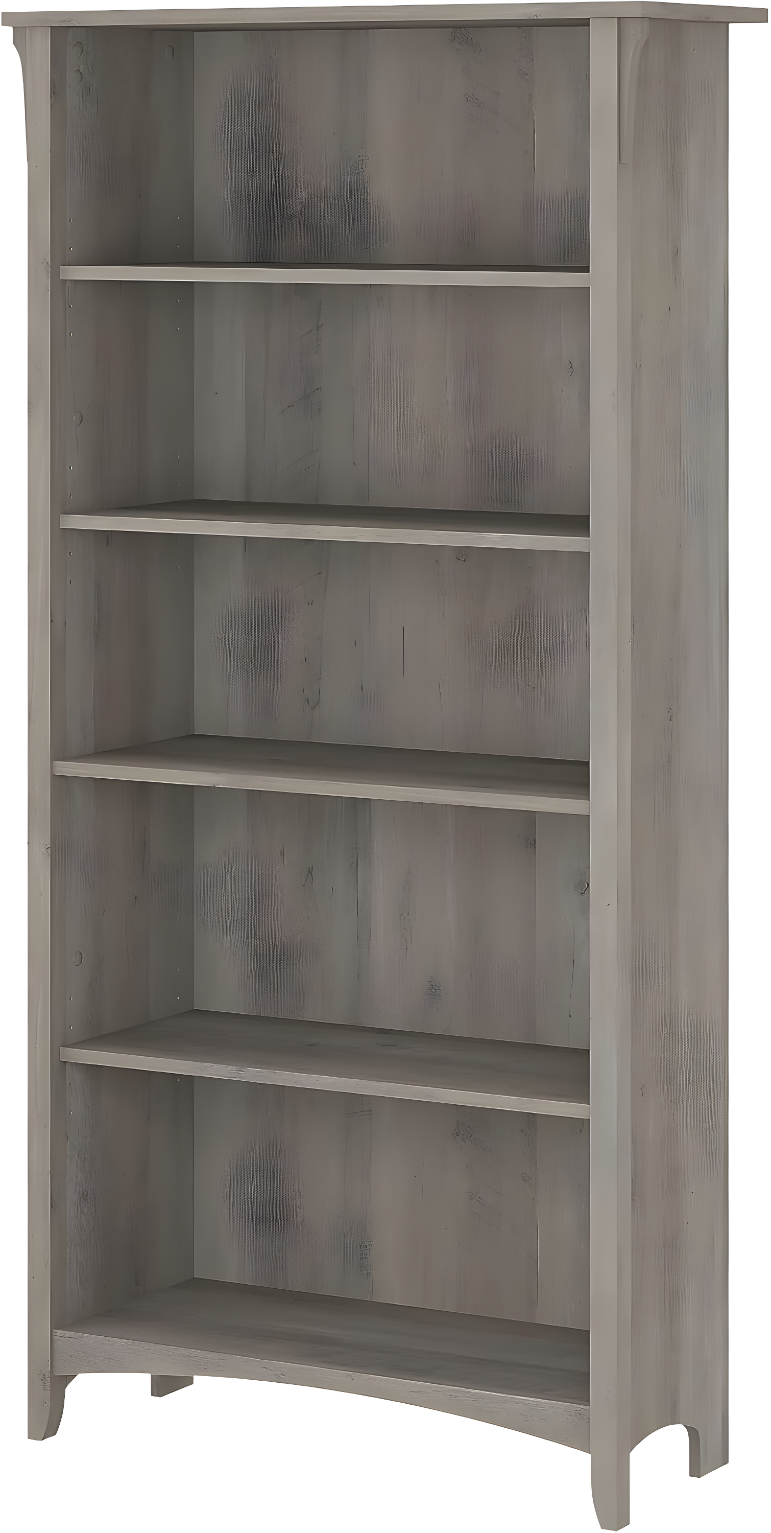 Khadesha 5 Shelf 63" Standard Bookcase