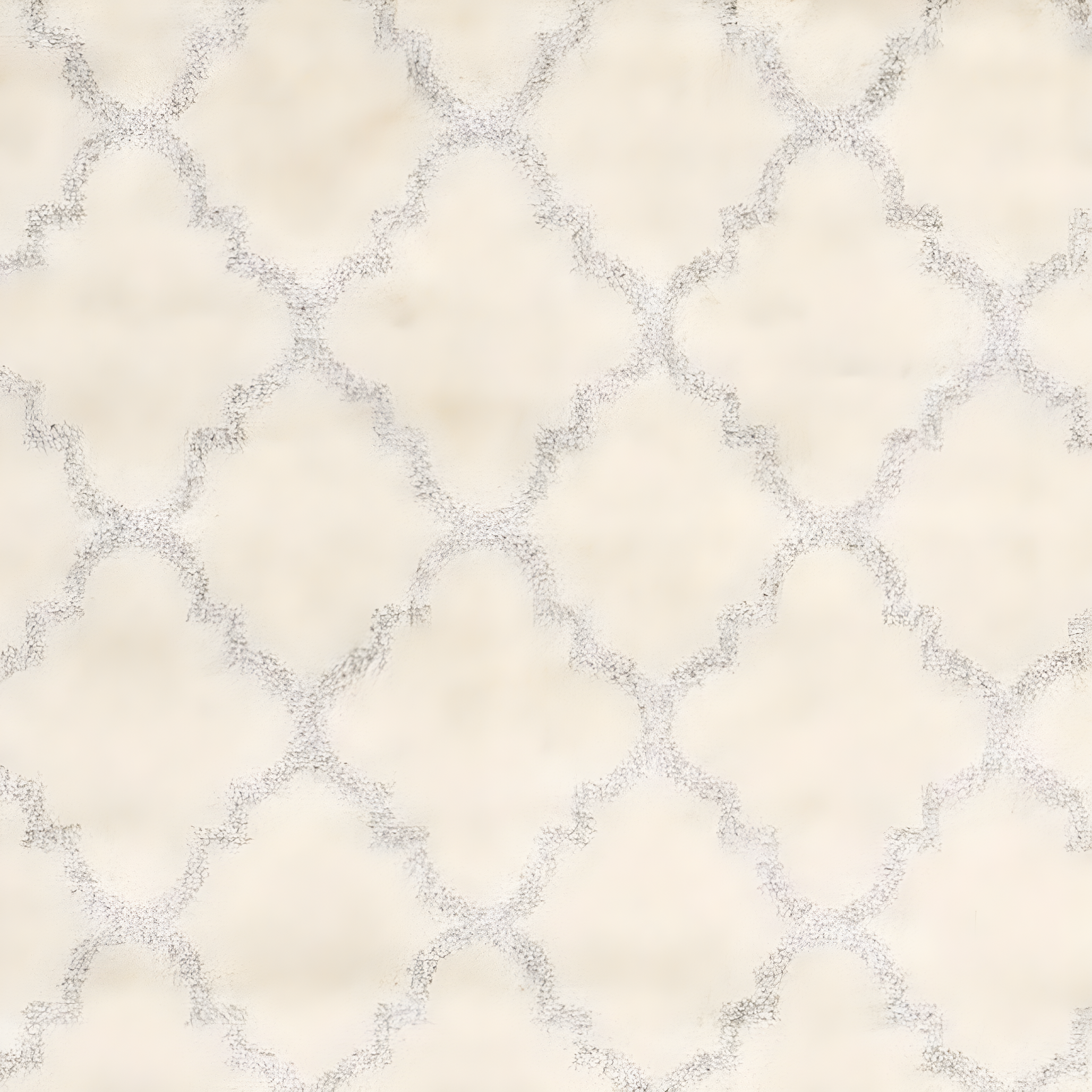 Amherst AMT422 Power Loomed Indoor Area Rug - Beige/Light Grey - 7'x7' - Safavieh