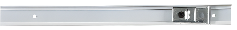 Stanley Security Solutions BF300172 72" (6') 2 Door Steel Track with Pivot Bracket # 522120 White Finish