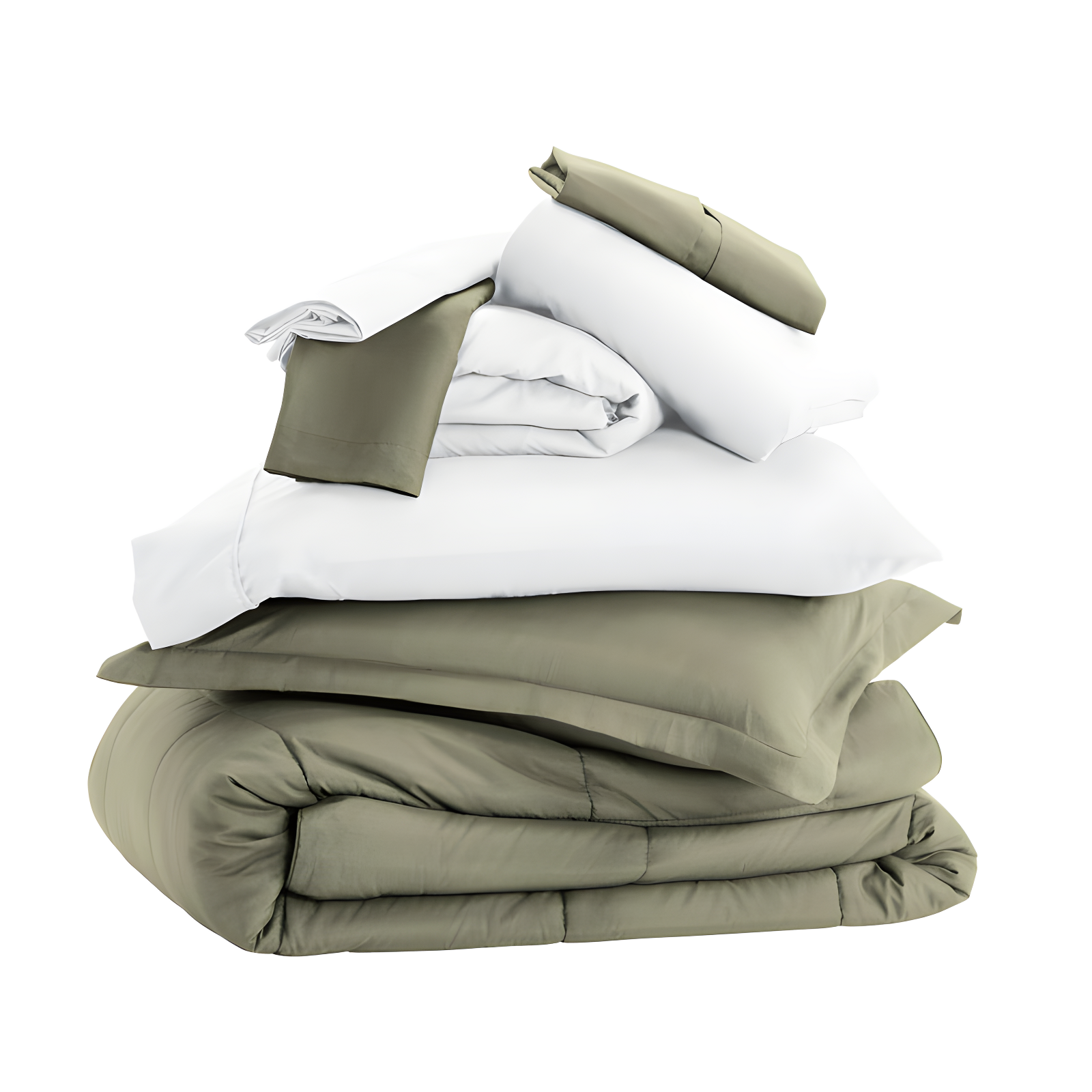 IEnjoy Home Simply Soft 8 Piece Microfiber Complete Bedding Set