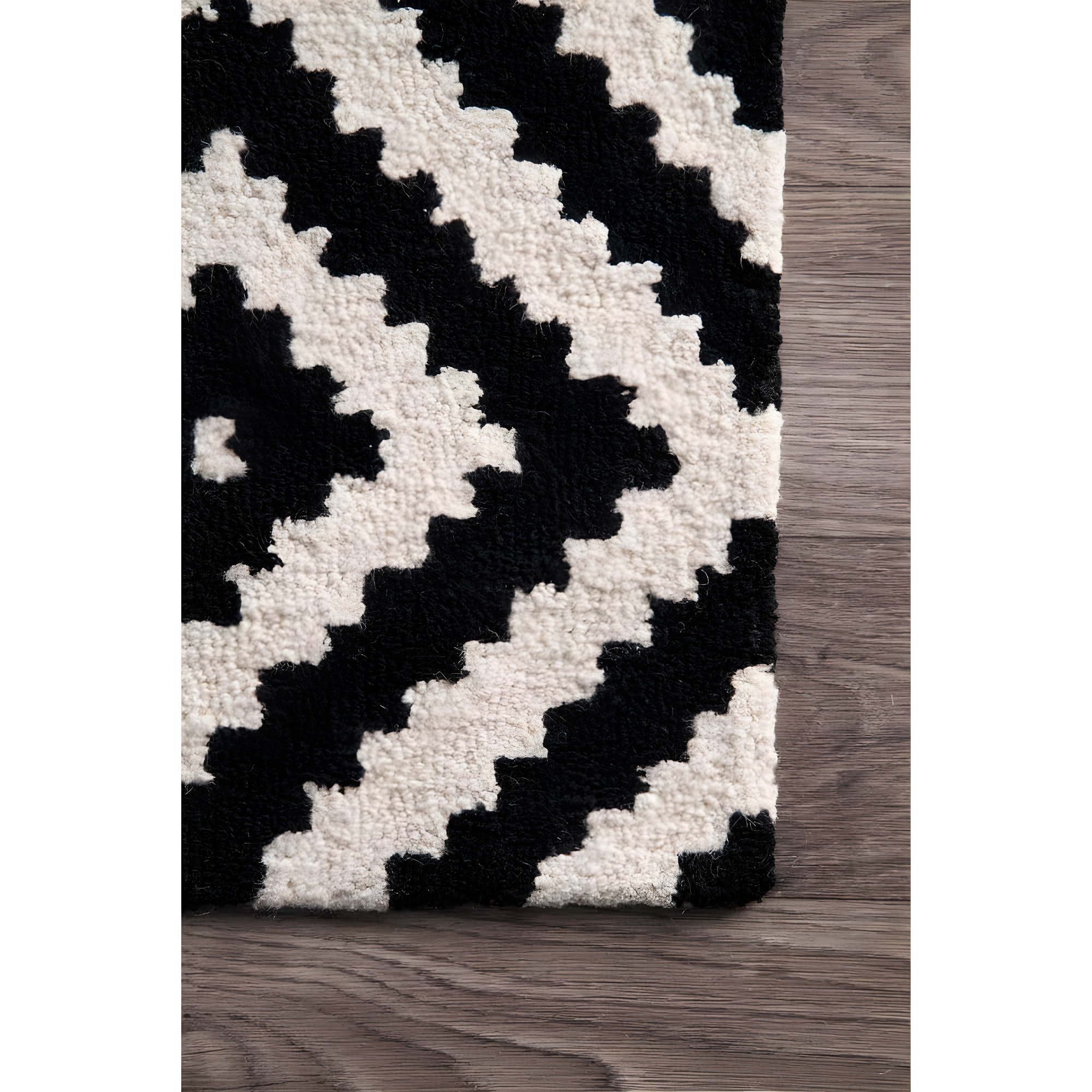 Kellee Contemporary Black 10 ft. x 14 ft. Area Rug