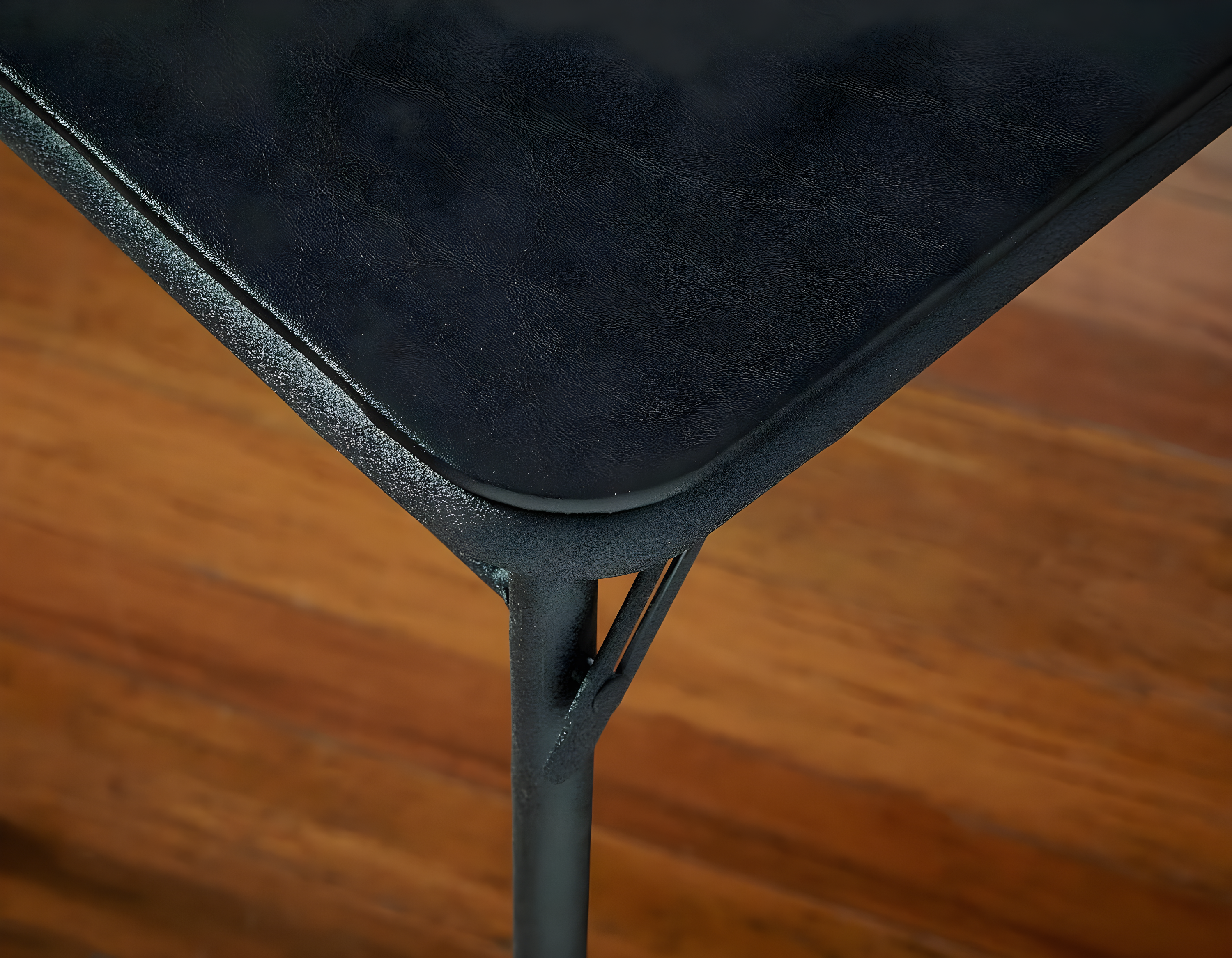 COSCO 20" x 48" Vinyl Top Serving Folding Table