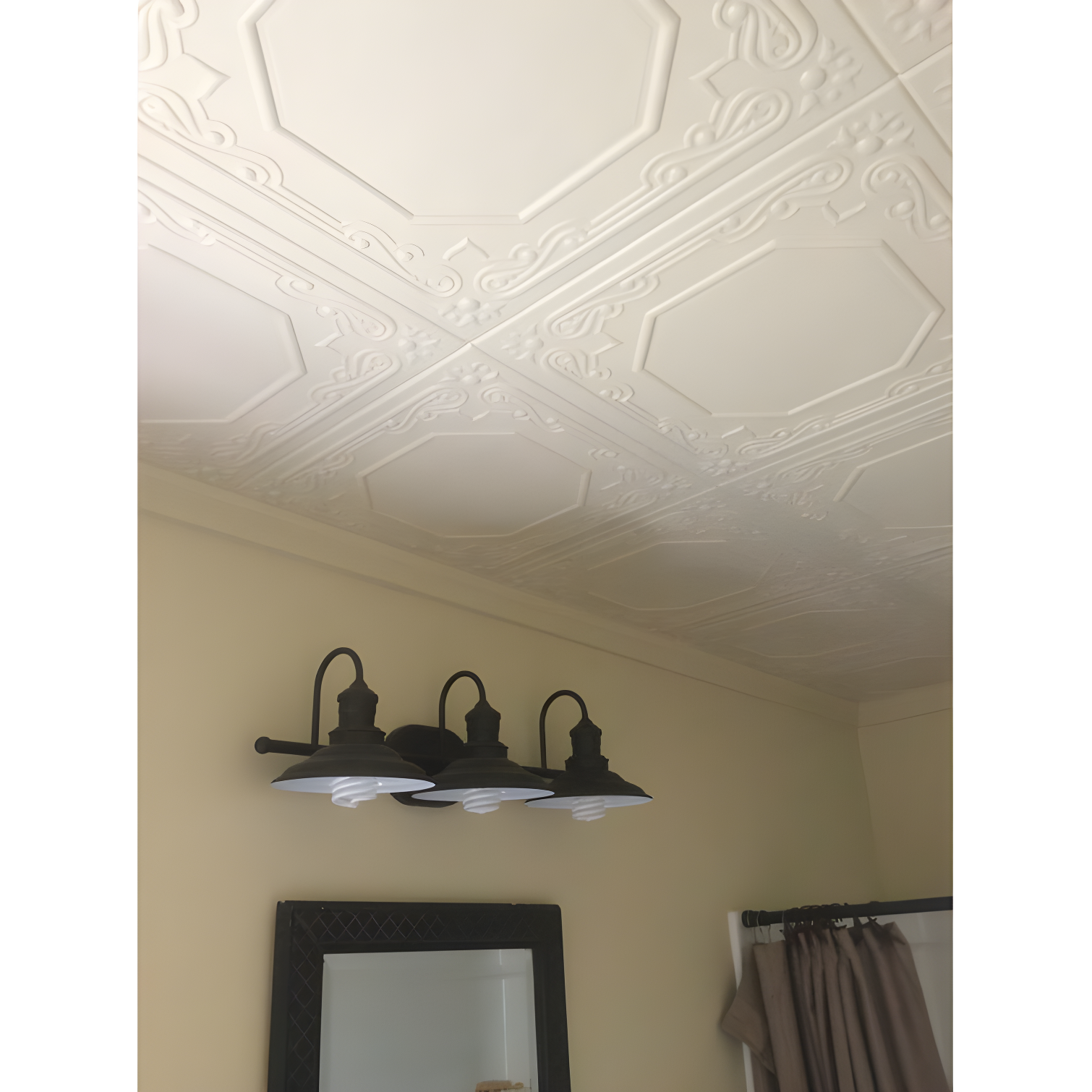 Topkapi Palace 1.6 ft. x 1.6 ft. Polystyrene Glue-up Ceiling Tile